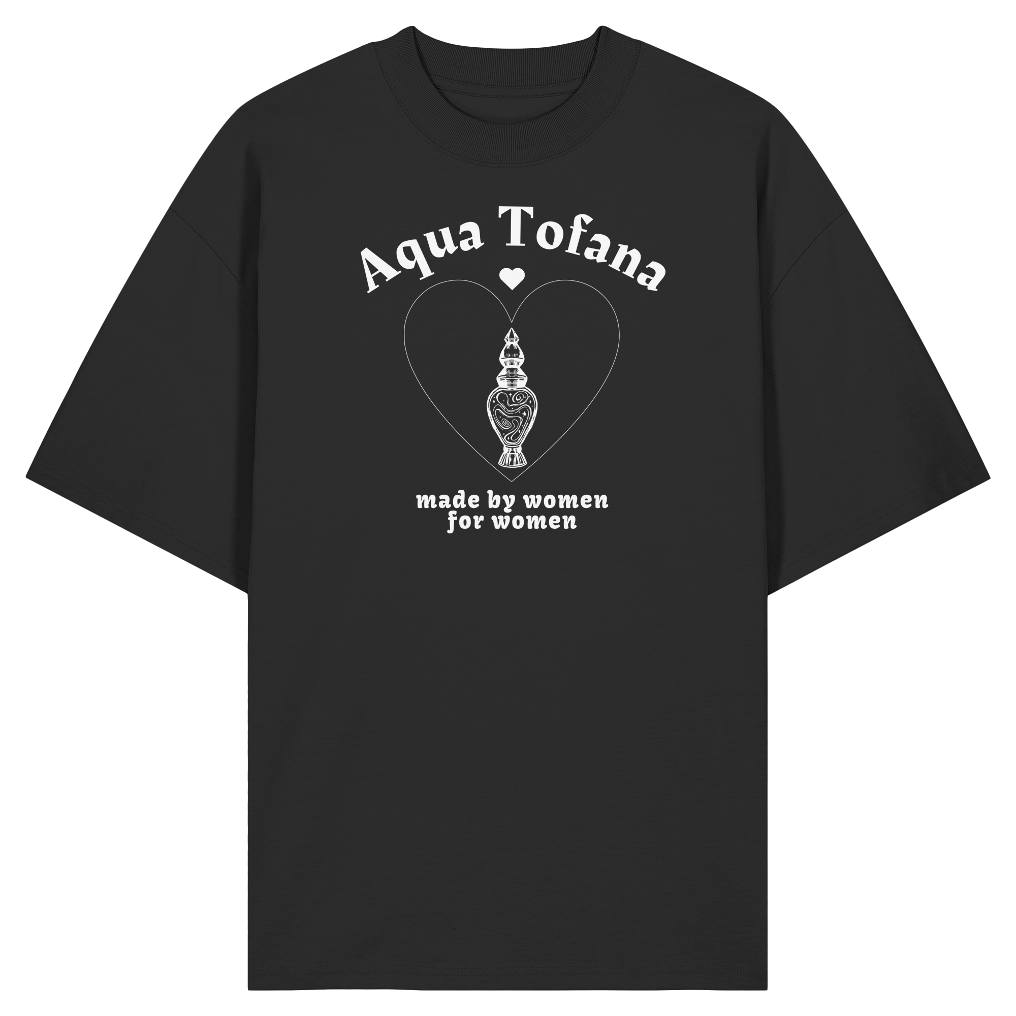 Aqua Tofana: Made By Women For Women - Organic Oversize Shirt