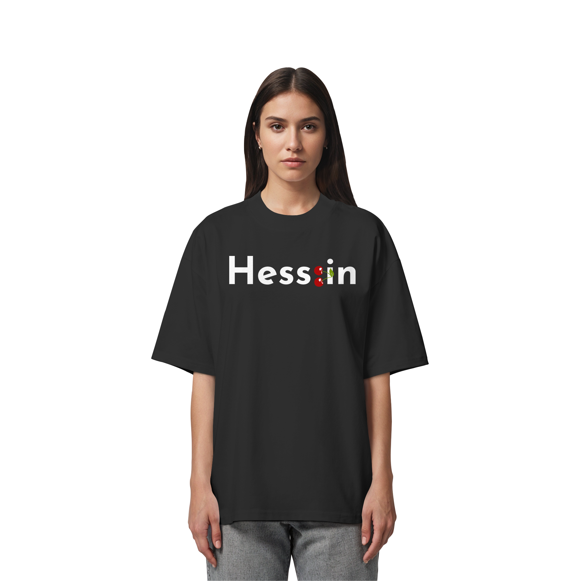 Hess:in "Kirschen Edition" - Organic Oversize Shirt