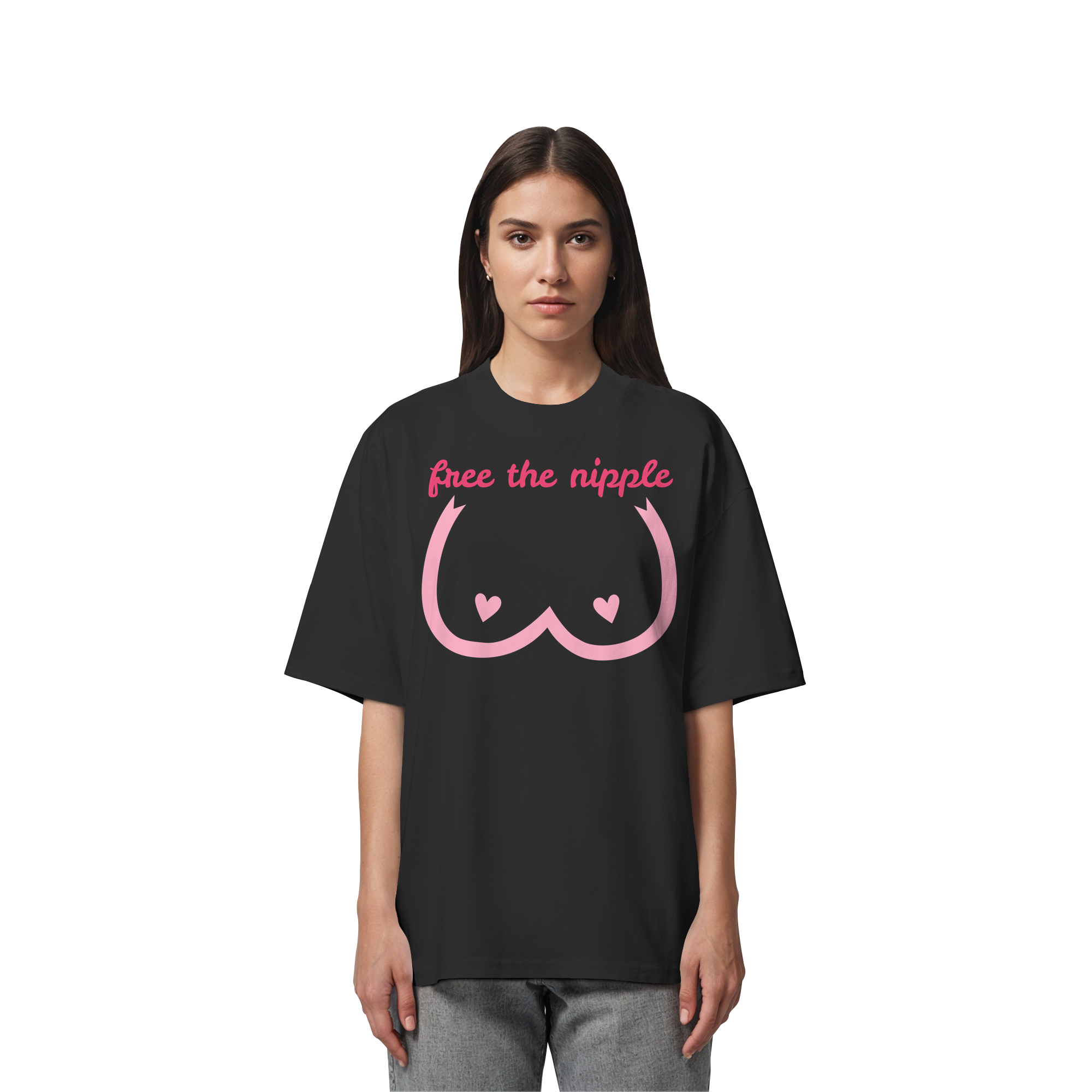 Free The Nipple - Organic Oversize Shirt