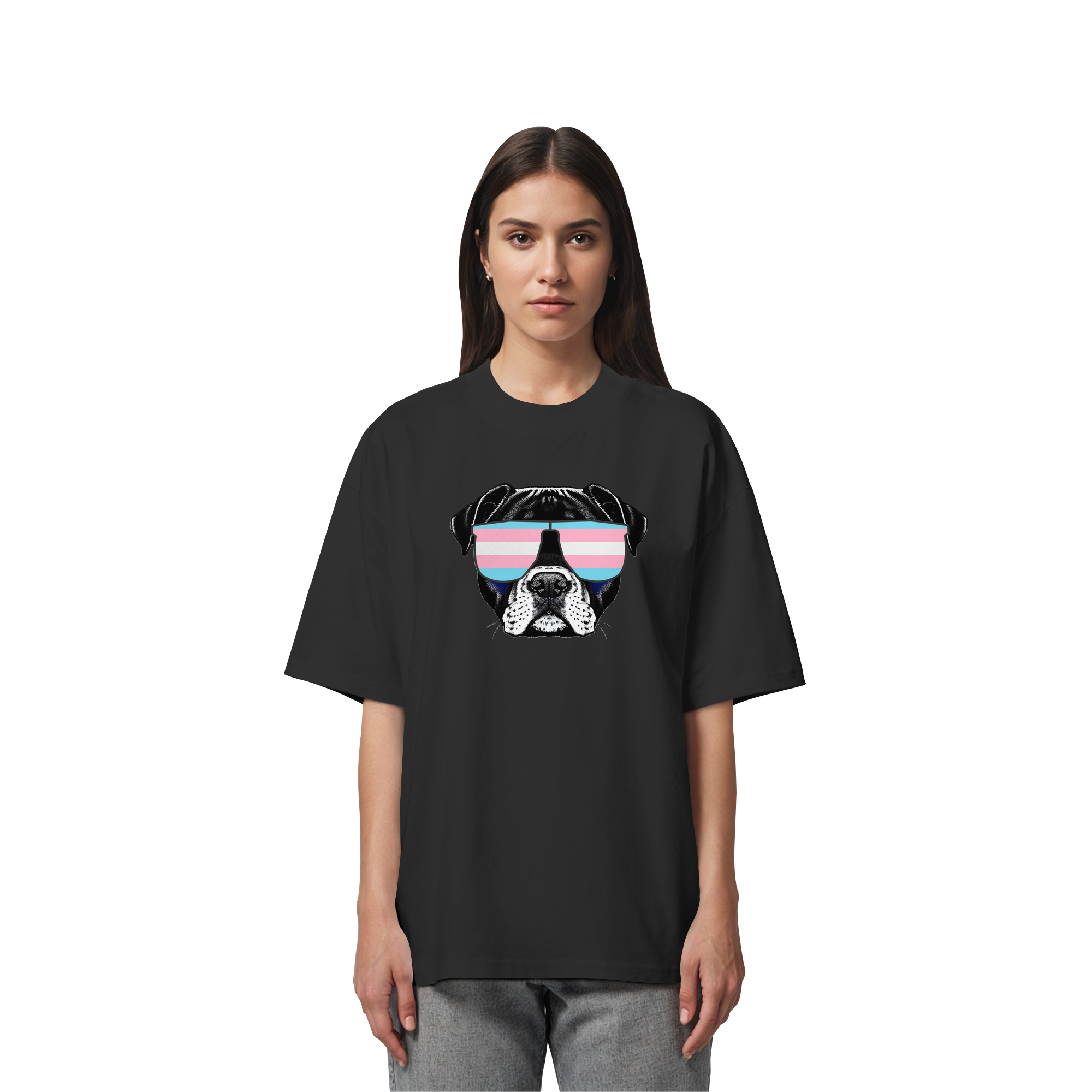 Trans Doggo - Organic Oversize Shirt