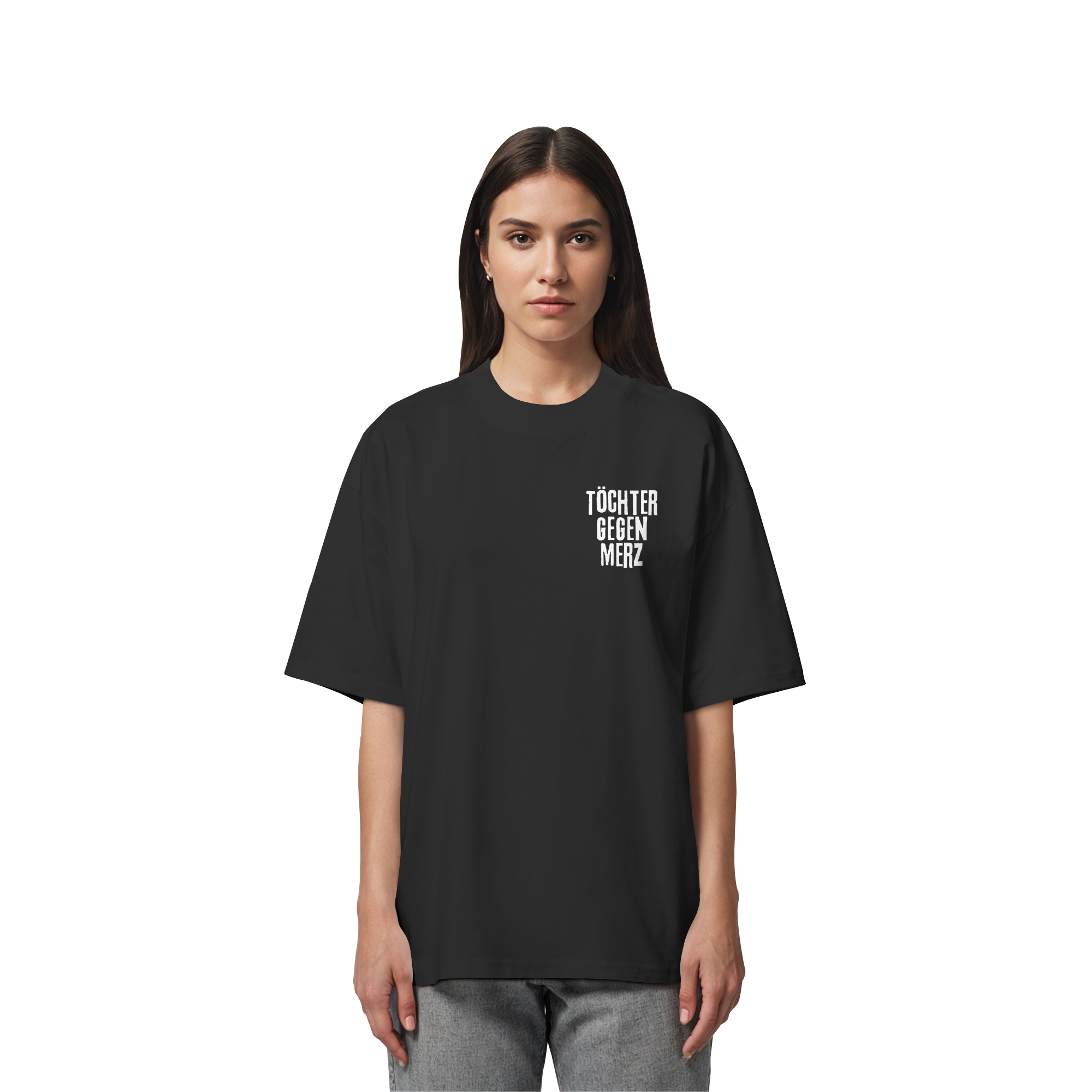 Töchter gegen Merz - Organic Oversize Shirt