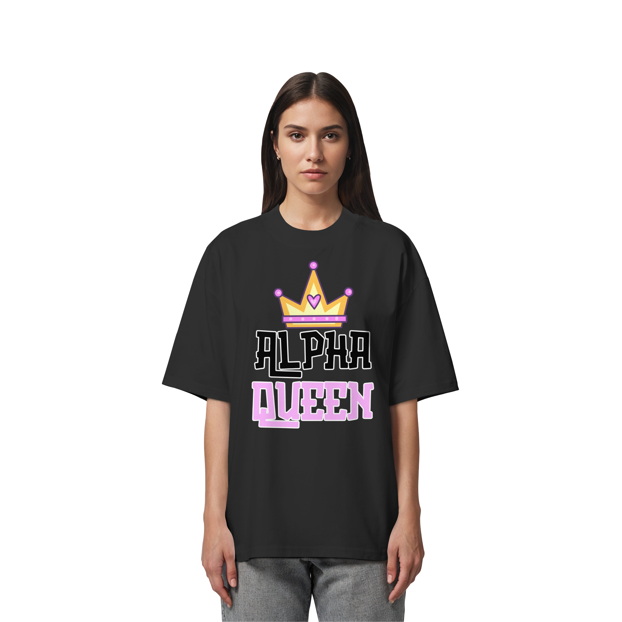 Alpha Queen - Organic Oversize Shirt