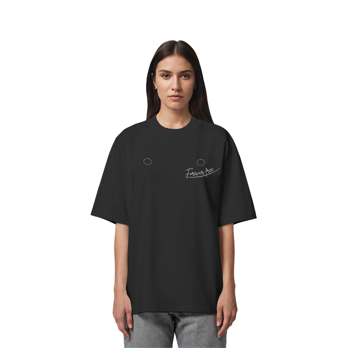 Forever Free nach Mastektomie "linksseitige Edition" - Organic Oversize Shirt