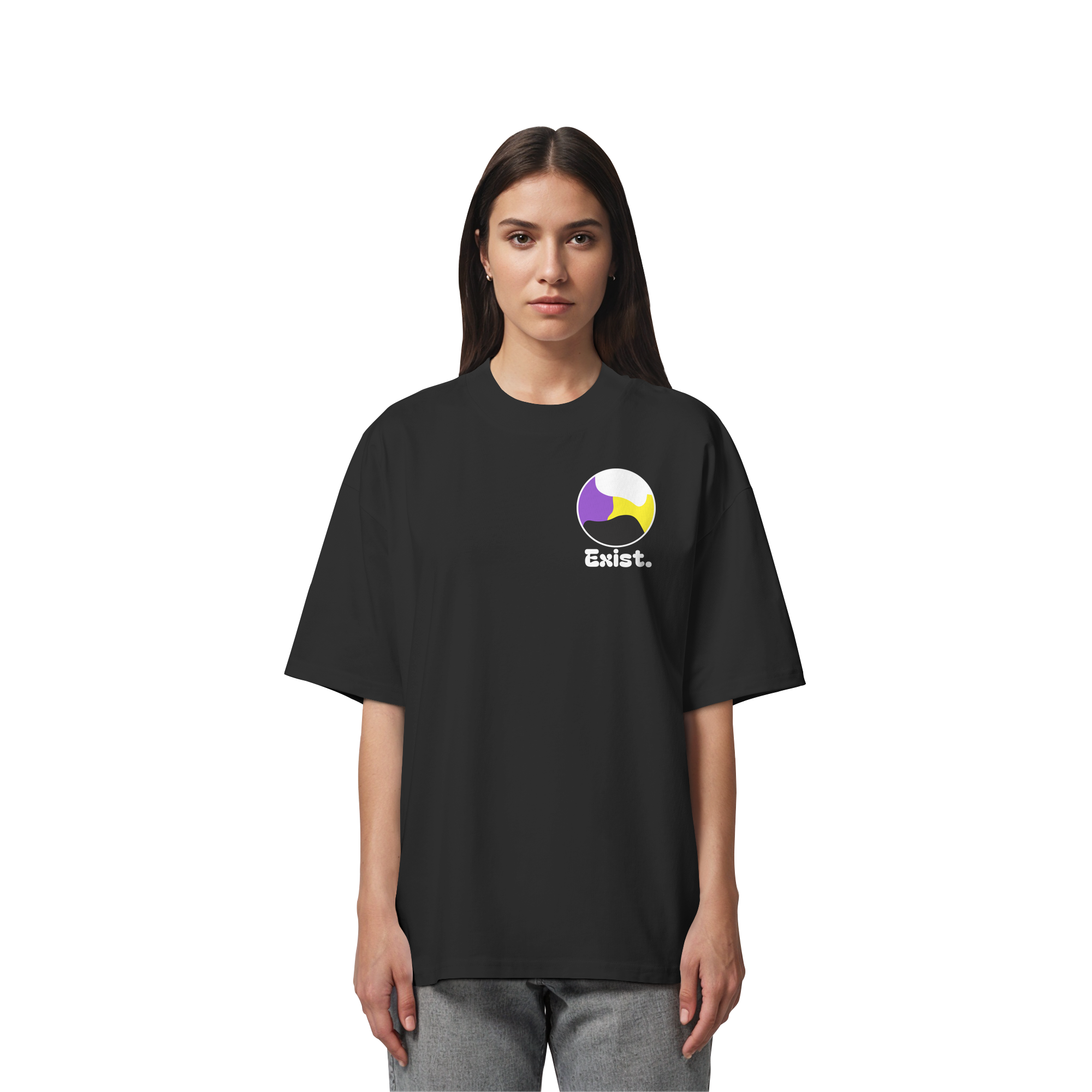 Exist "Nonbinary Edition" - Organic Oversize Shirt