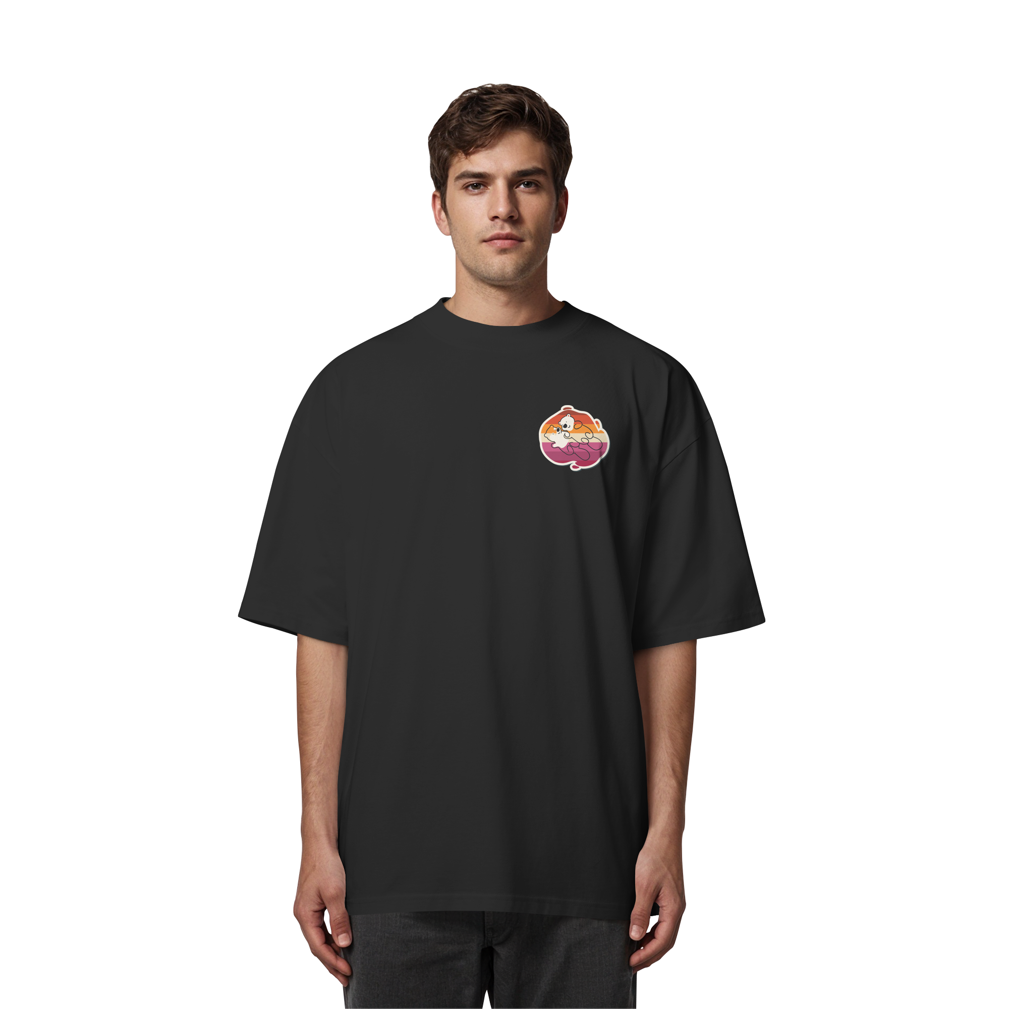 Lesbische Bieber - Organic Oversize Shirt