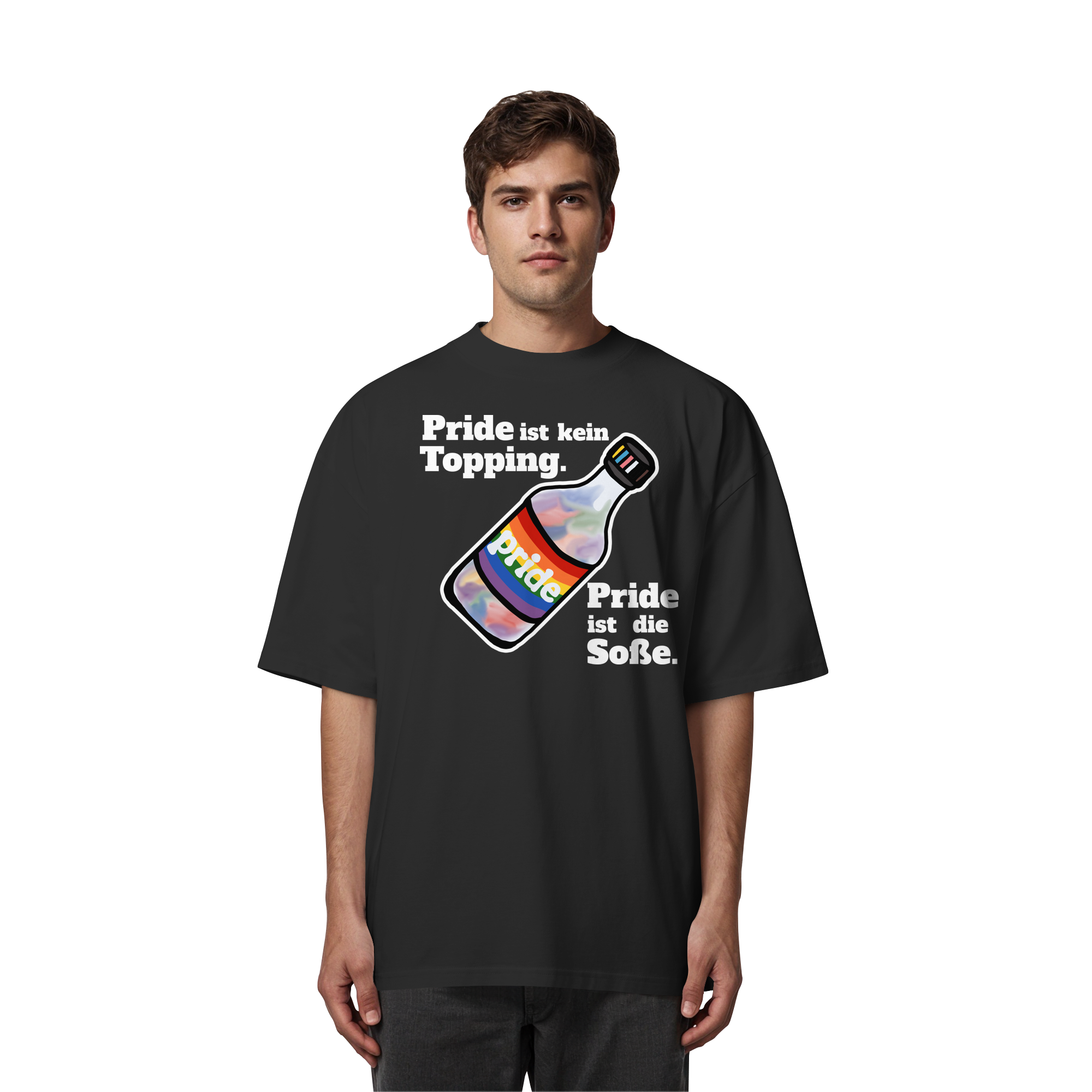 Regenbogen Soße: Die Hauptzutat - Organic Oversize Shirt