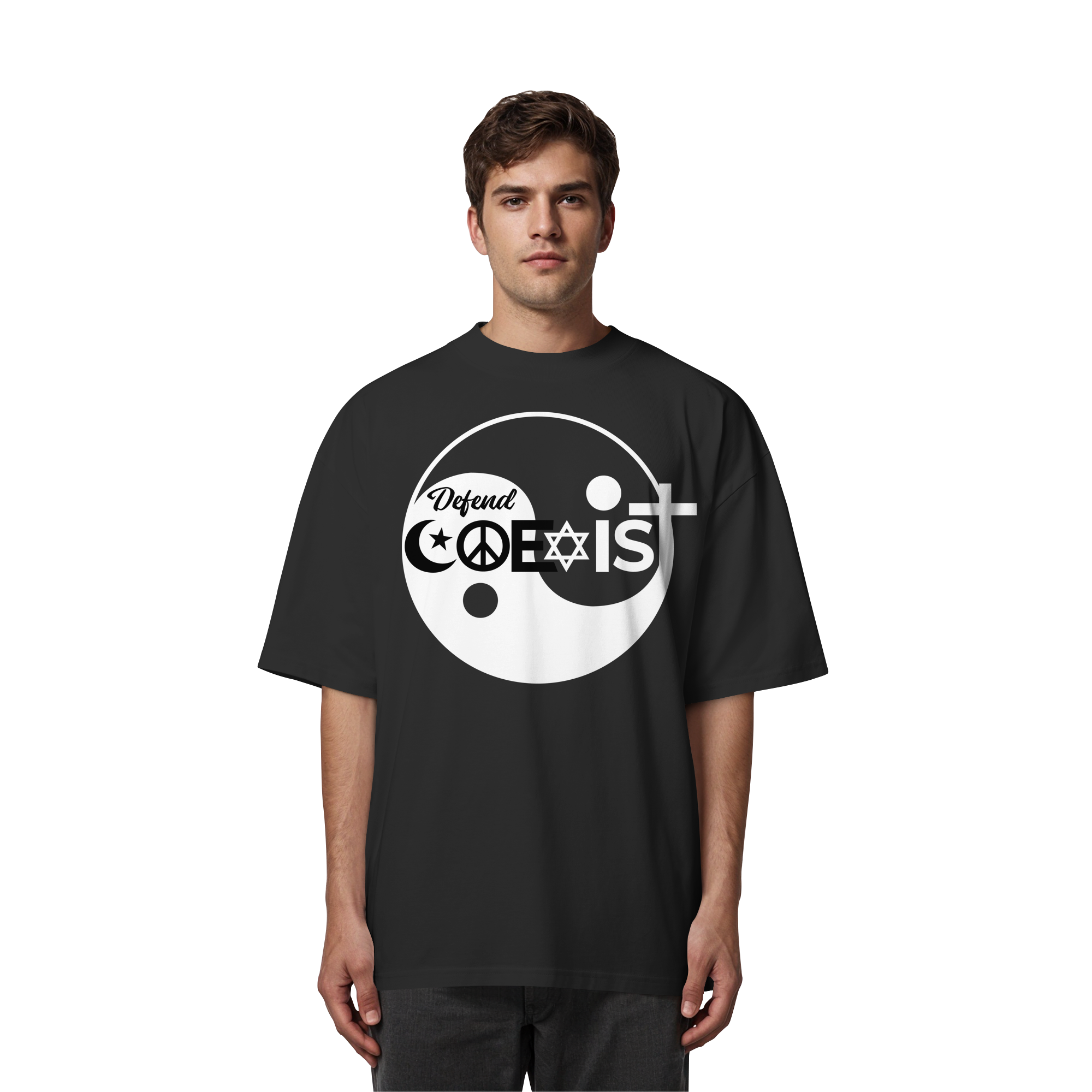 Defend Coexistence - Organic Oversize Shirt