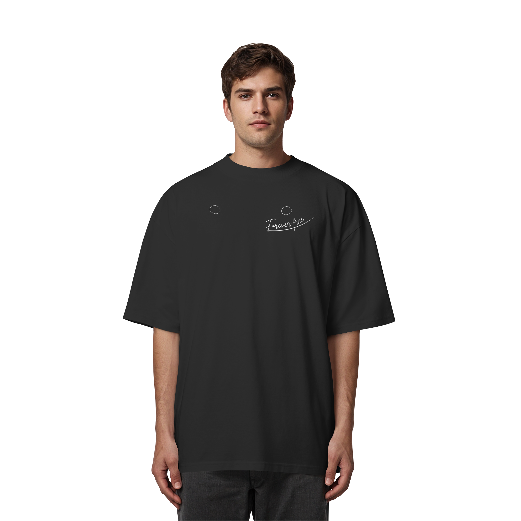 Forever Free nach Mastektomie "linksseitige Edition" - Organic Oversize Shirt