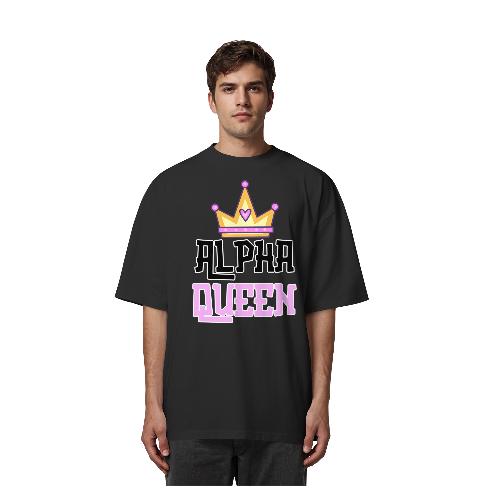 Alpha Queen - Organic Oversize Shirt