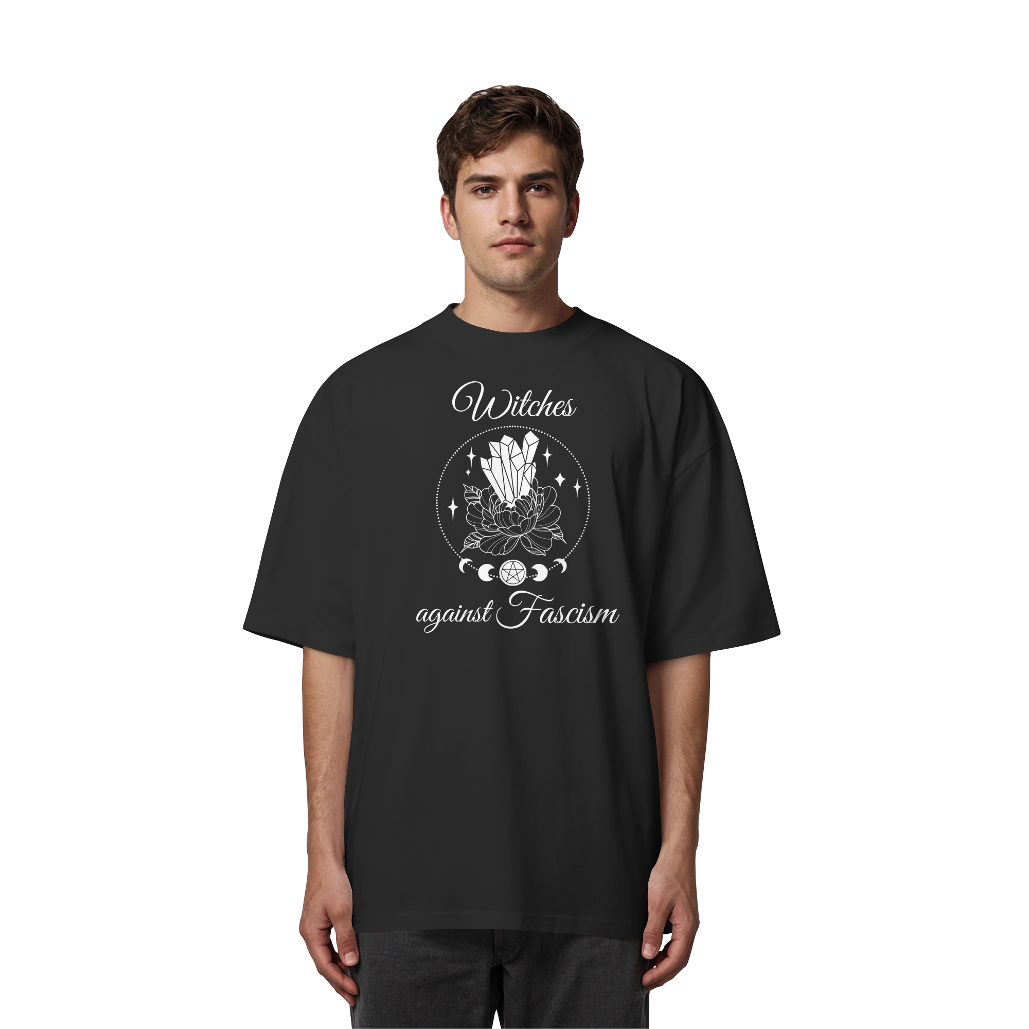 Witches against Fascism - Organic Oversize Shirt