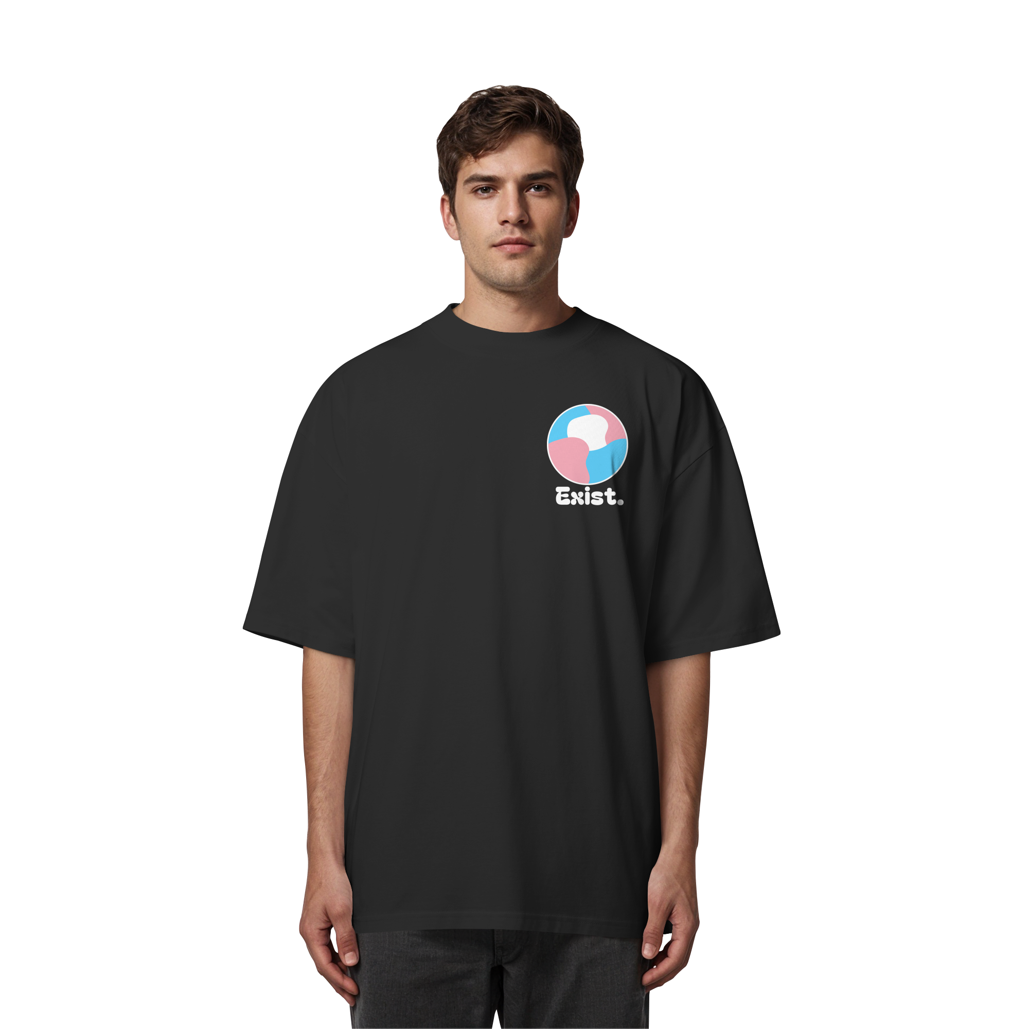 Exist "Trans Edition" - Organic Oversize Shirt