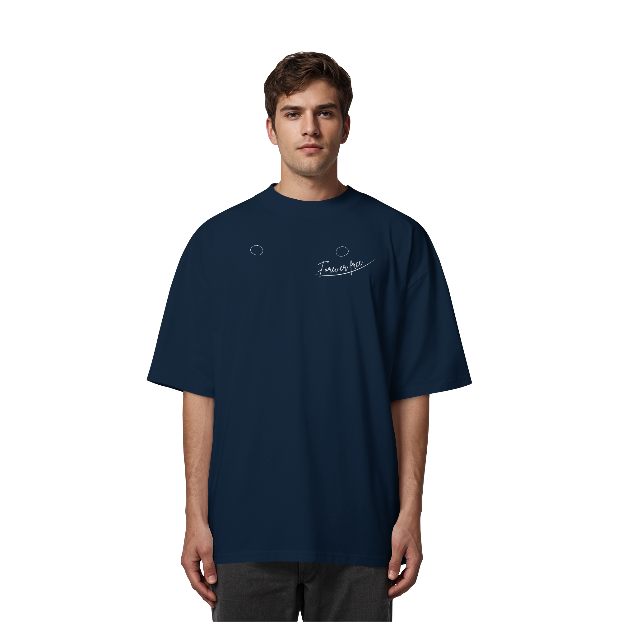Forever Free nach Mastektomie "linksseitige Edition" - Organic Oversize Shirt