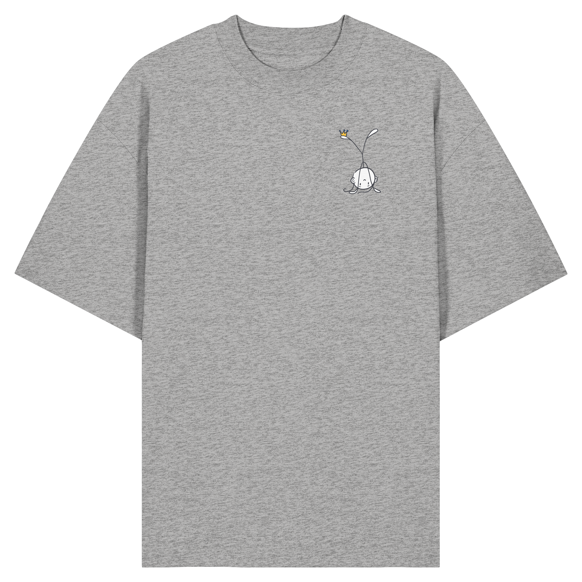 Mein Körper gehört mir "Schwarze Edition" Backprint - Organic Oversize Shirt