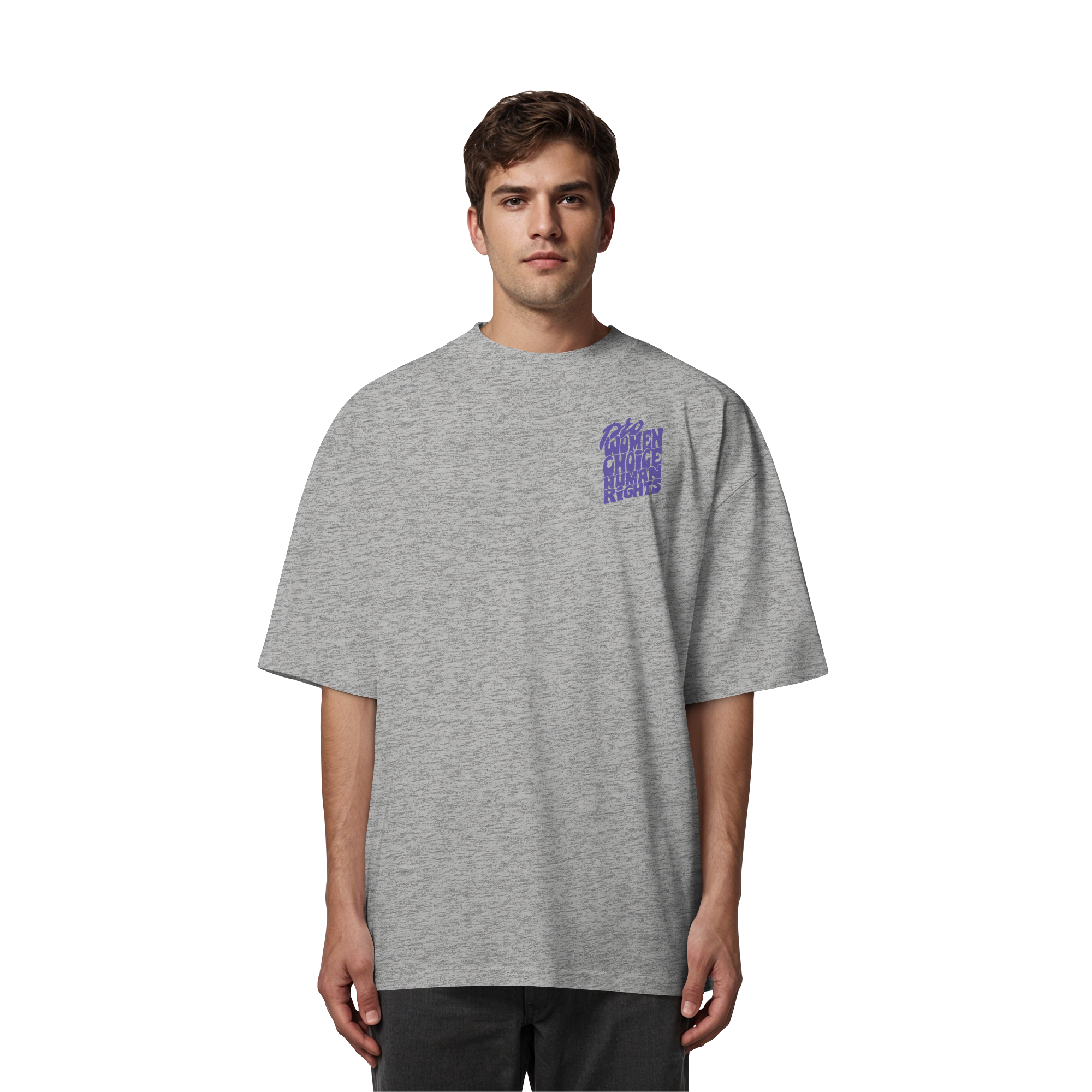Pro Women Choice Human Rights "Lila Edition" - Organic Oversize Shirt