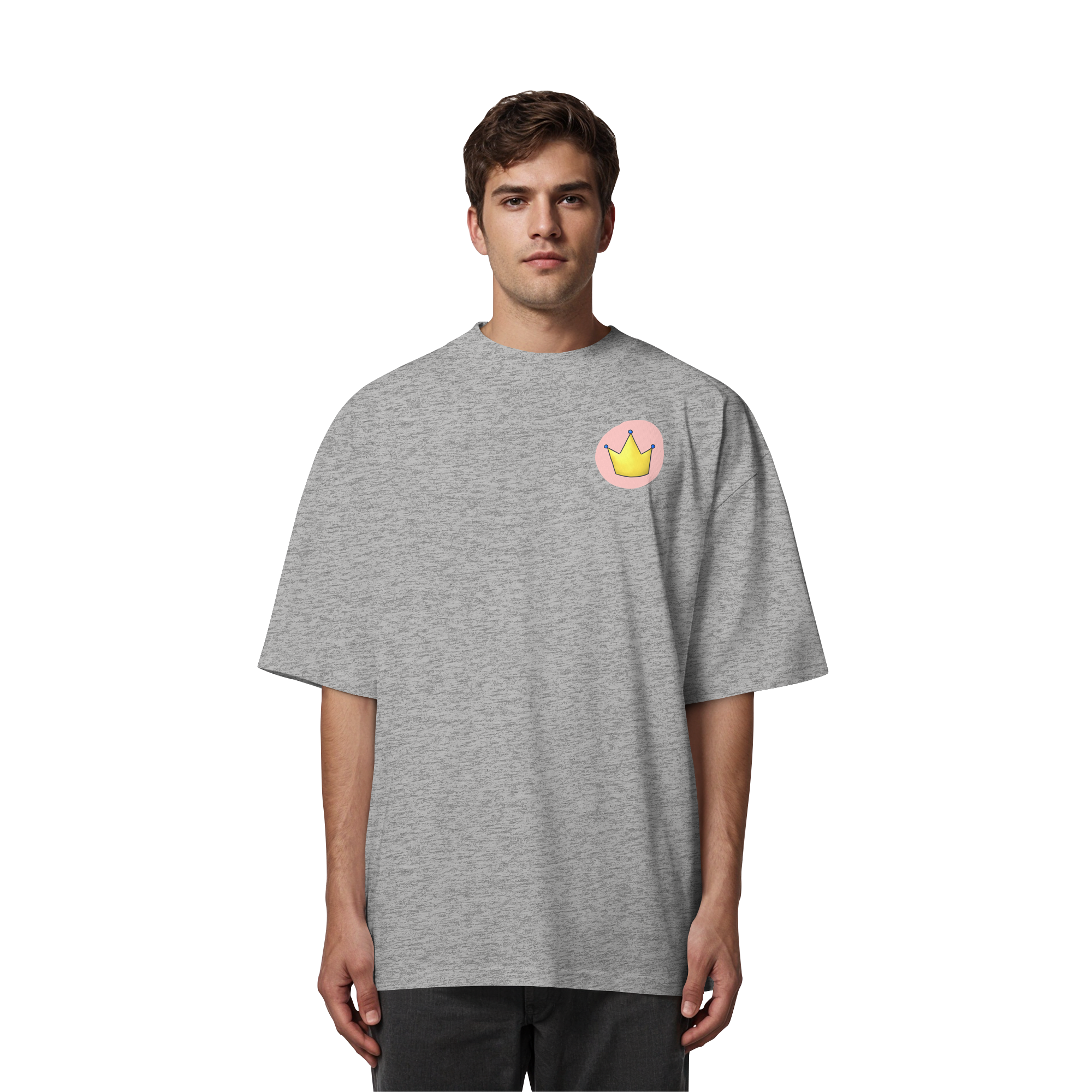 Survivor Queens Logo "Pink Bubble Edition" - Organic Oversize Shirt