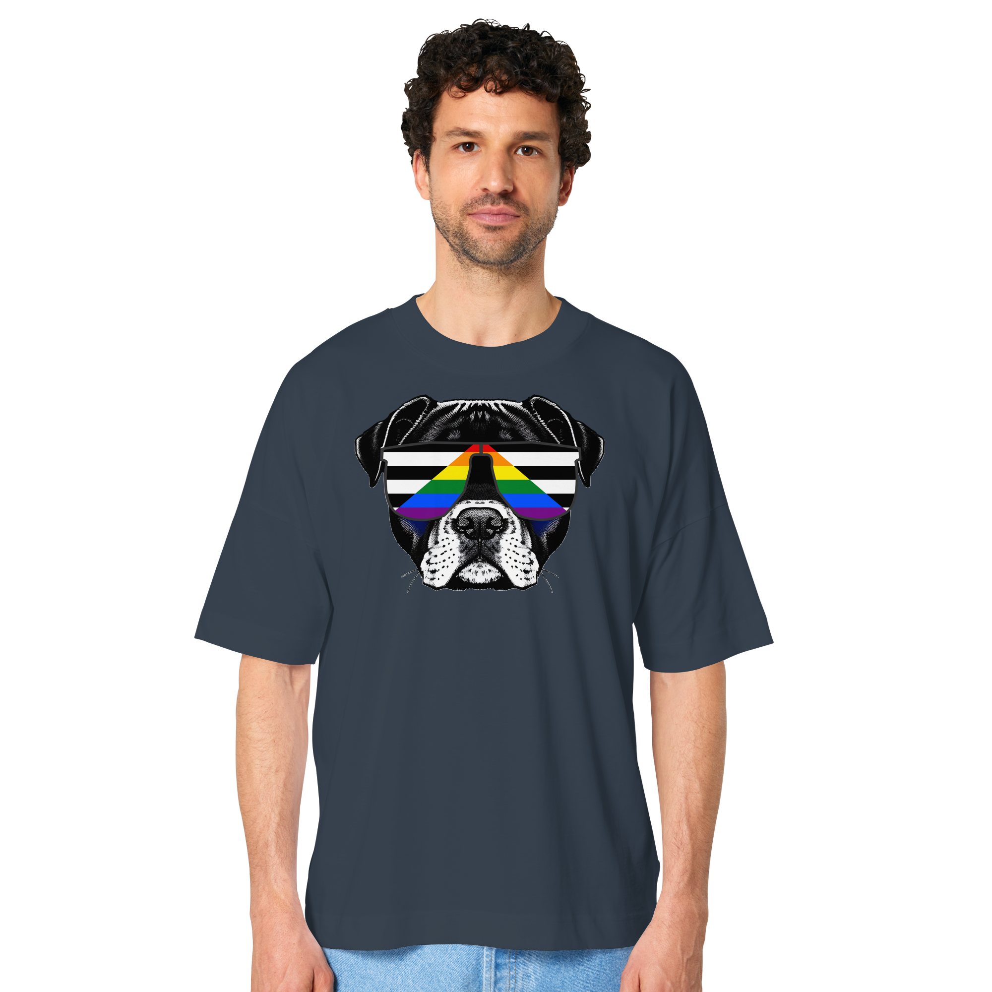Straight Ally Doggo - Oversize Shirt