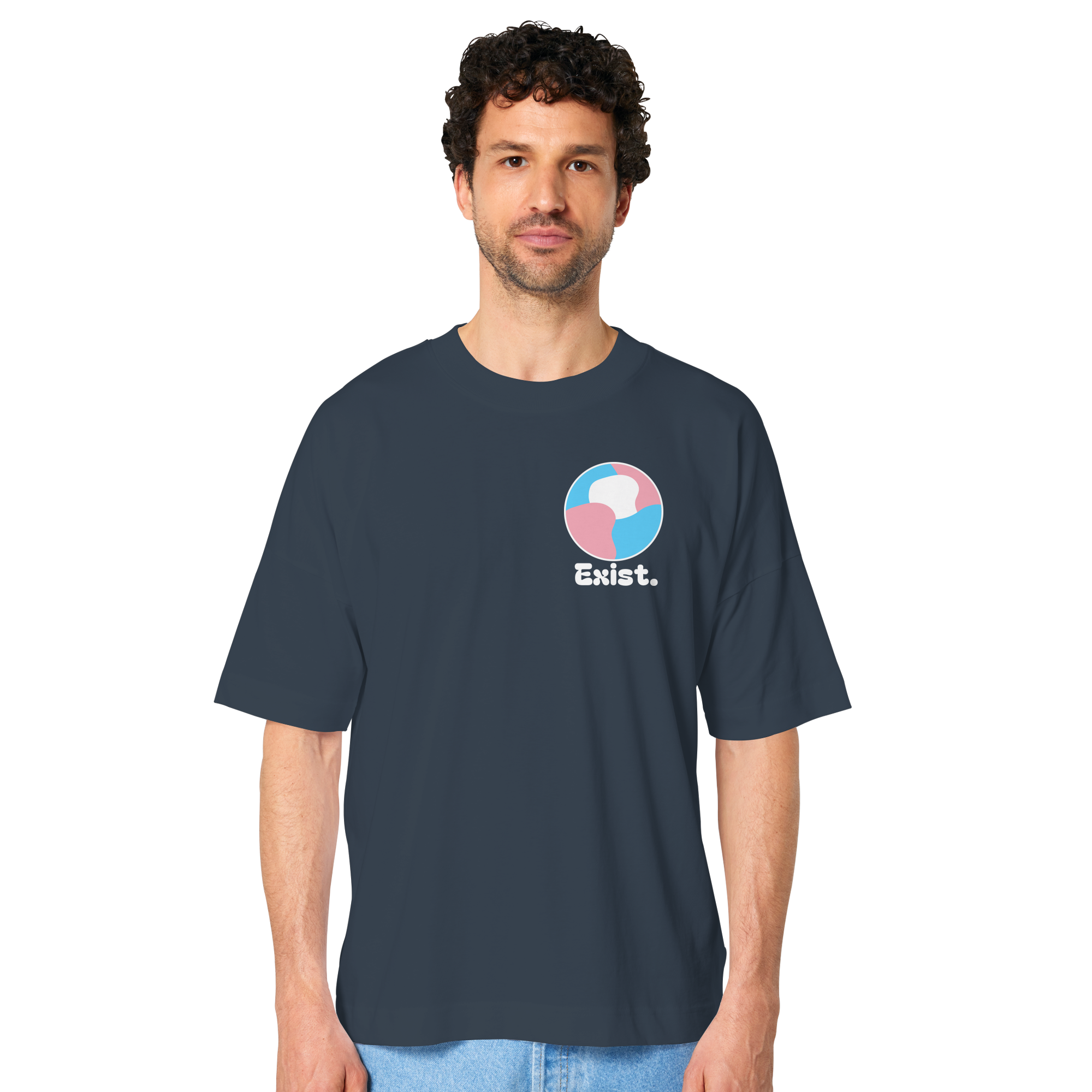 Exist "Trans Edition" - Organic Oversize Shirt