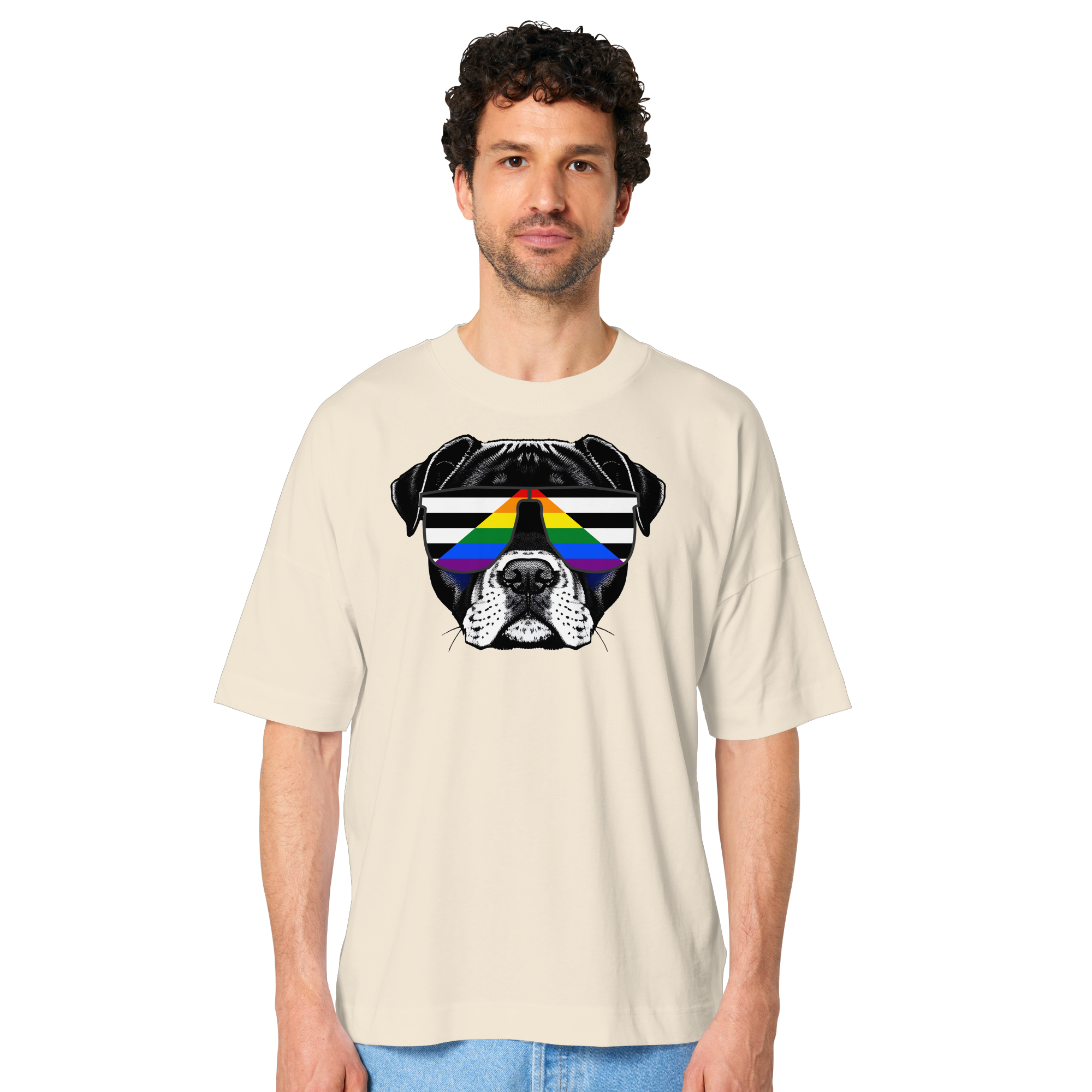 Straight Ally Doggo - Oversize Shirt