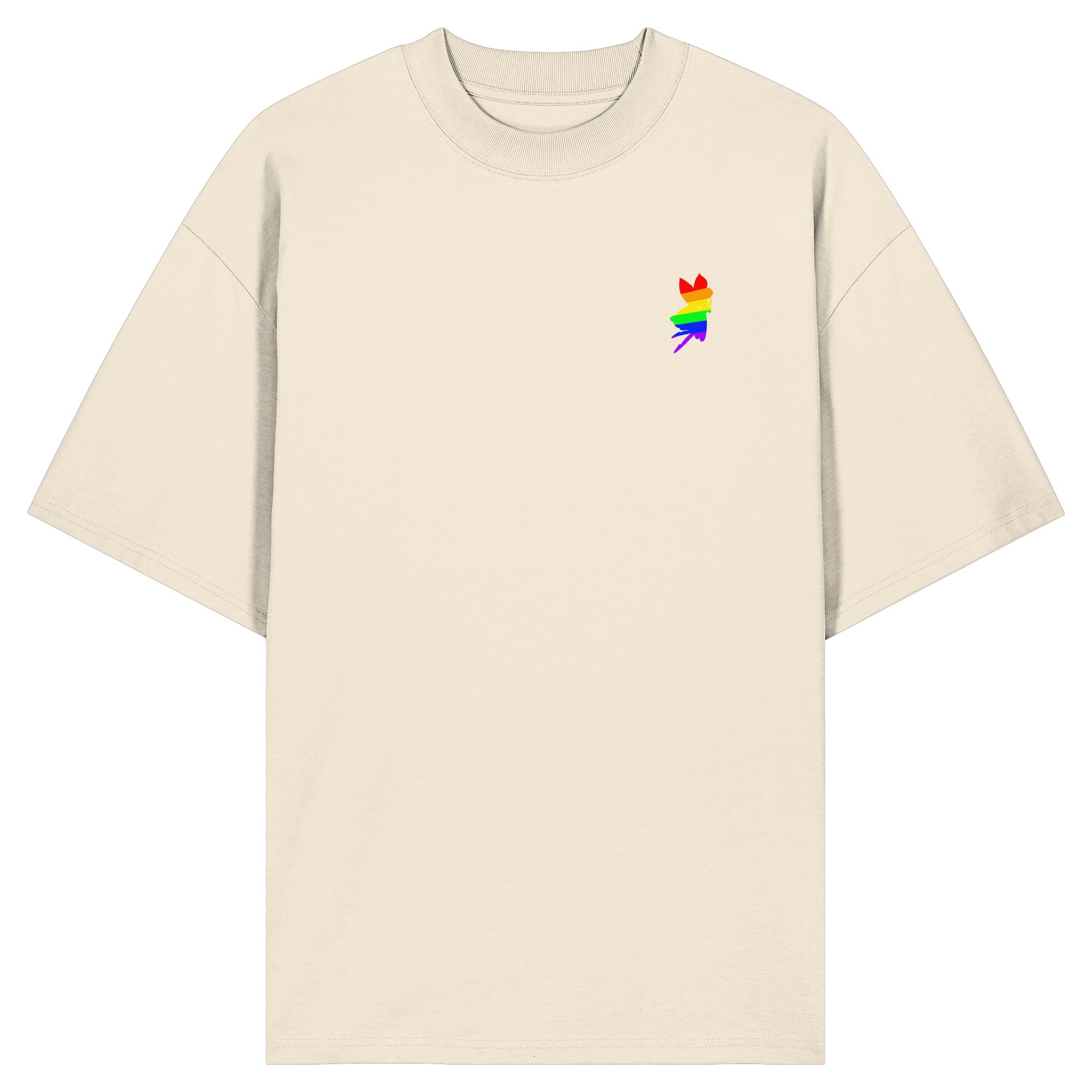 Regenbogen Fee - Organic Oversize Shirt