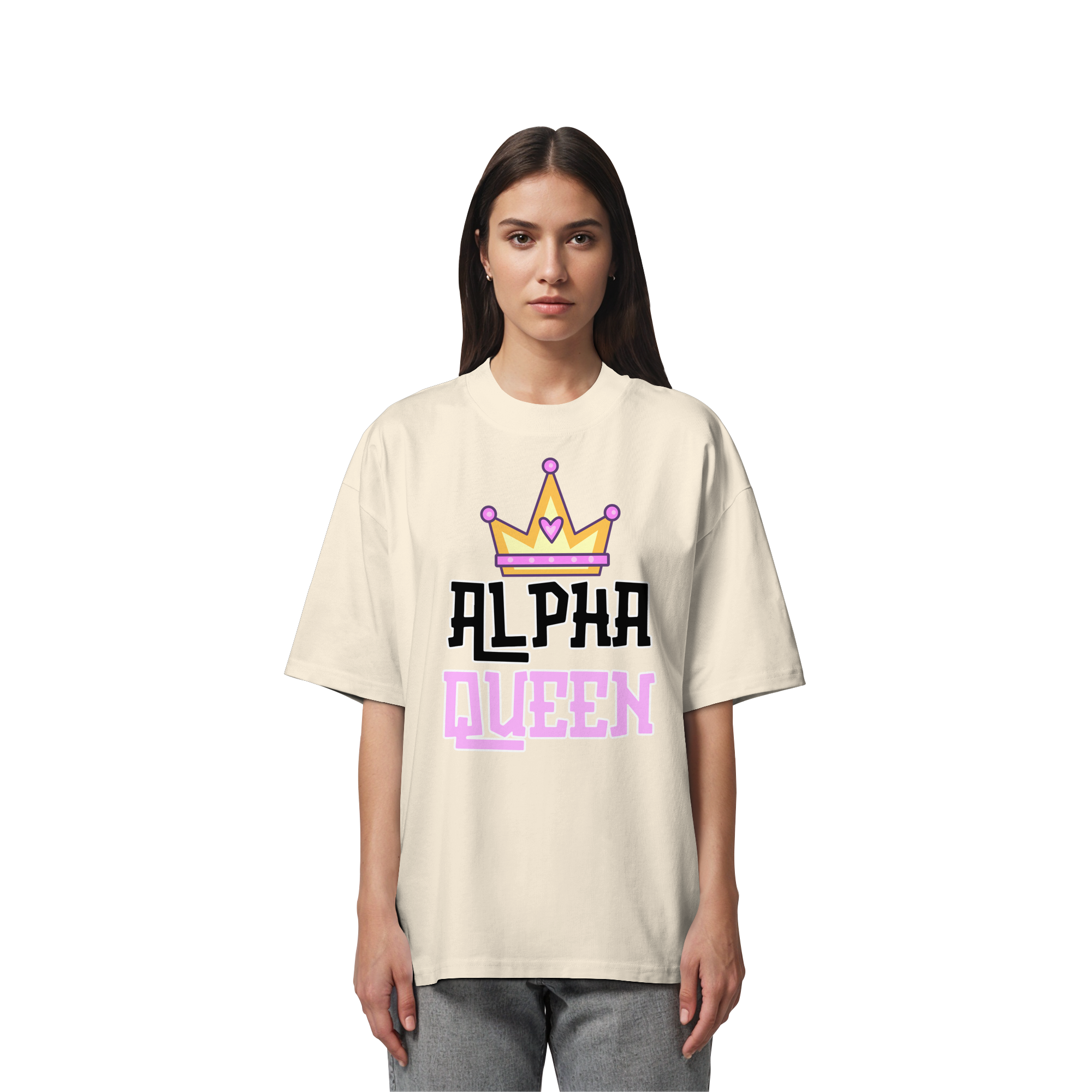 Alpha Queen - Organic Oversize Shirt