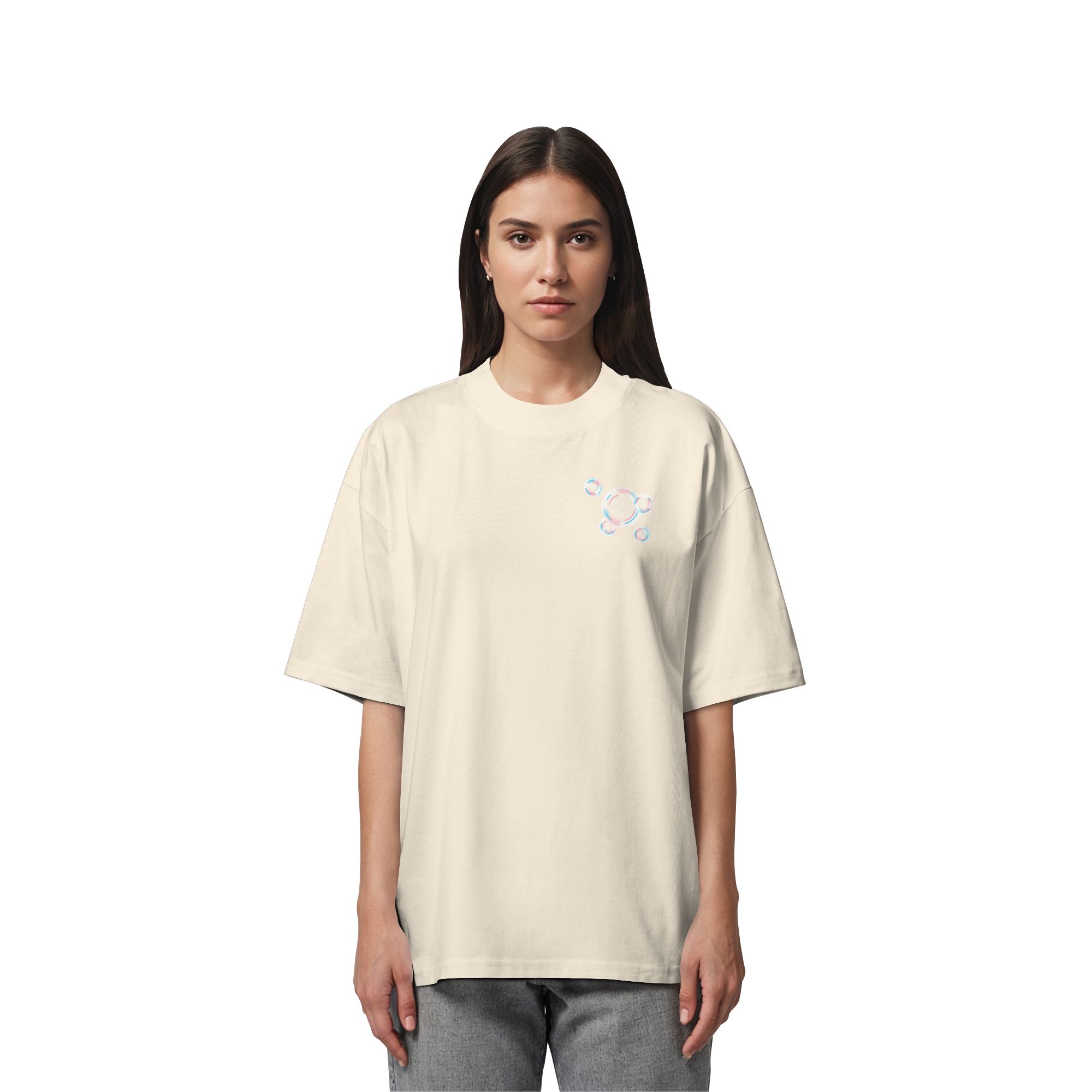 Trans Seifenblasen - Organic Oversize Shirt