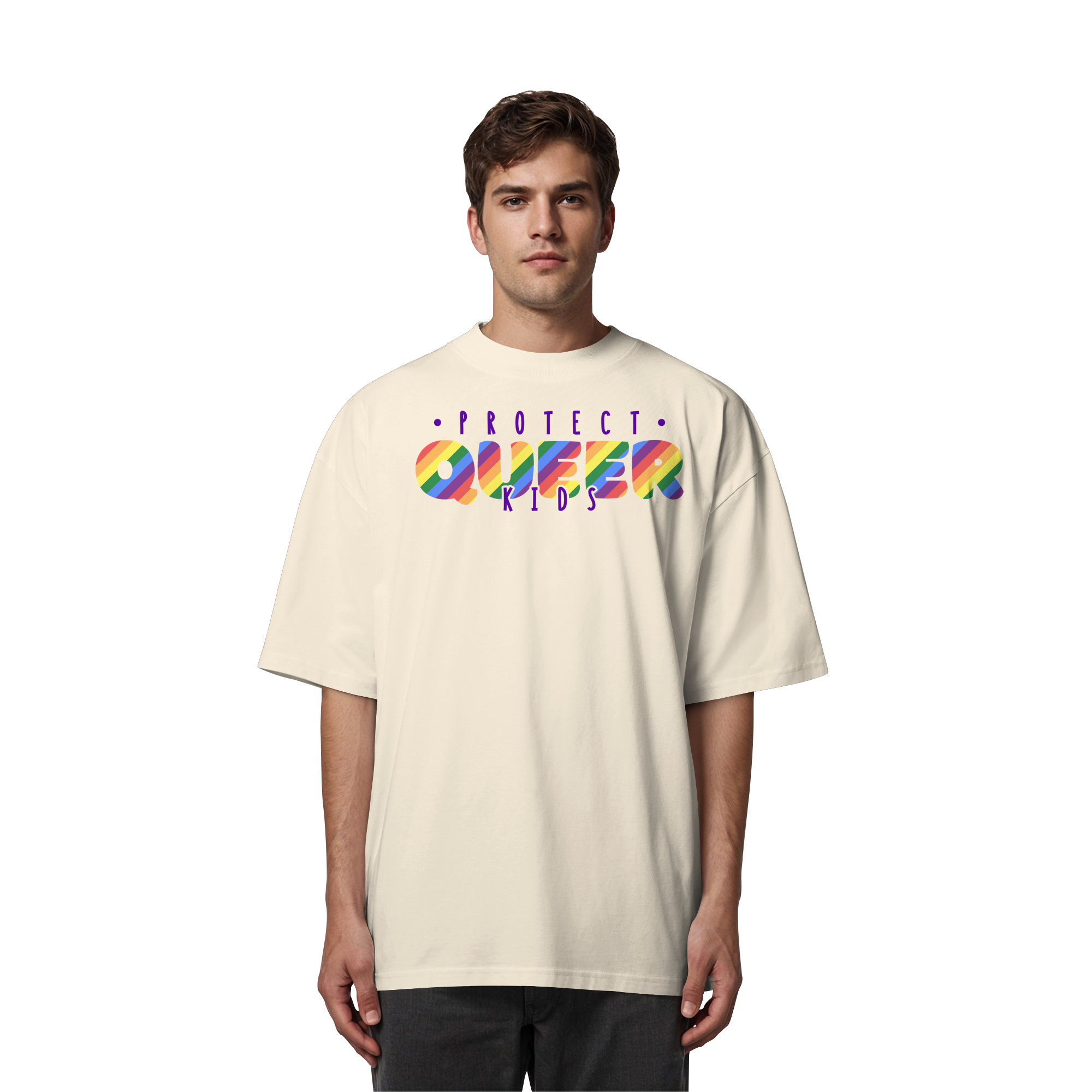 Protect Queer Kids - Organic Oversize Shirt