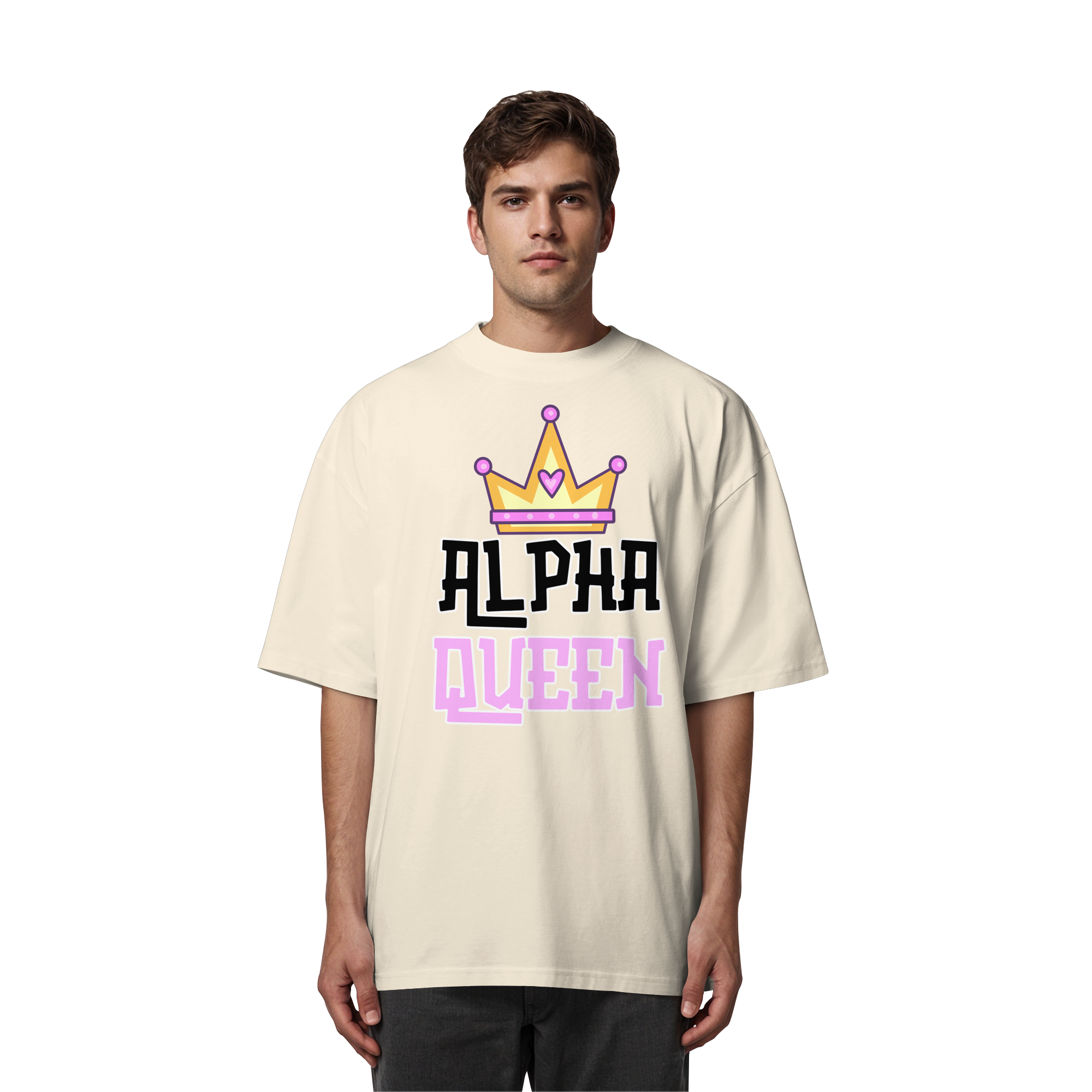 Alpha Queen - Organic Oversize Shirt