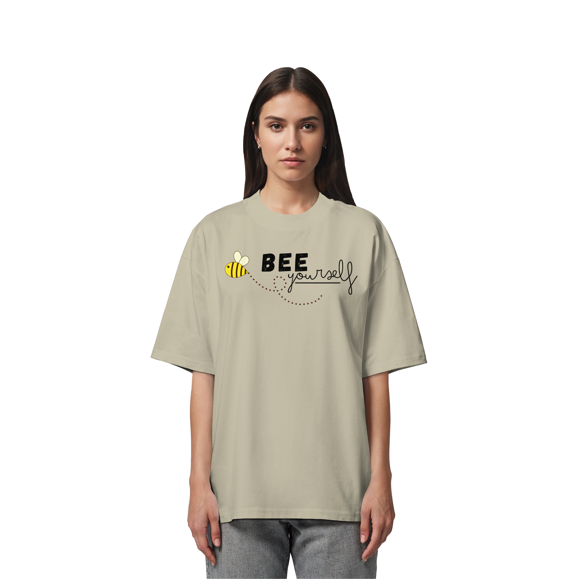 Bee yourself "Léon Edition" - Organic Oversize Shirt