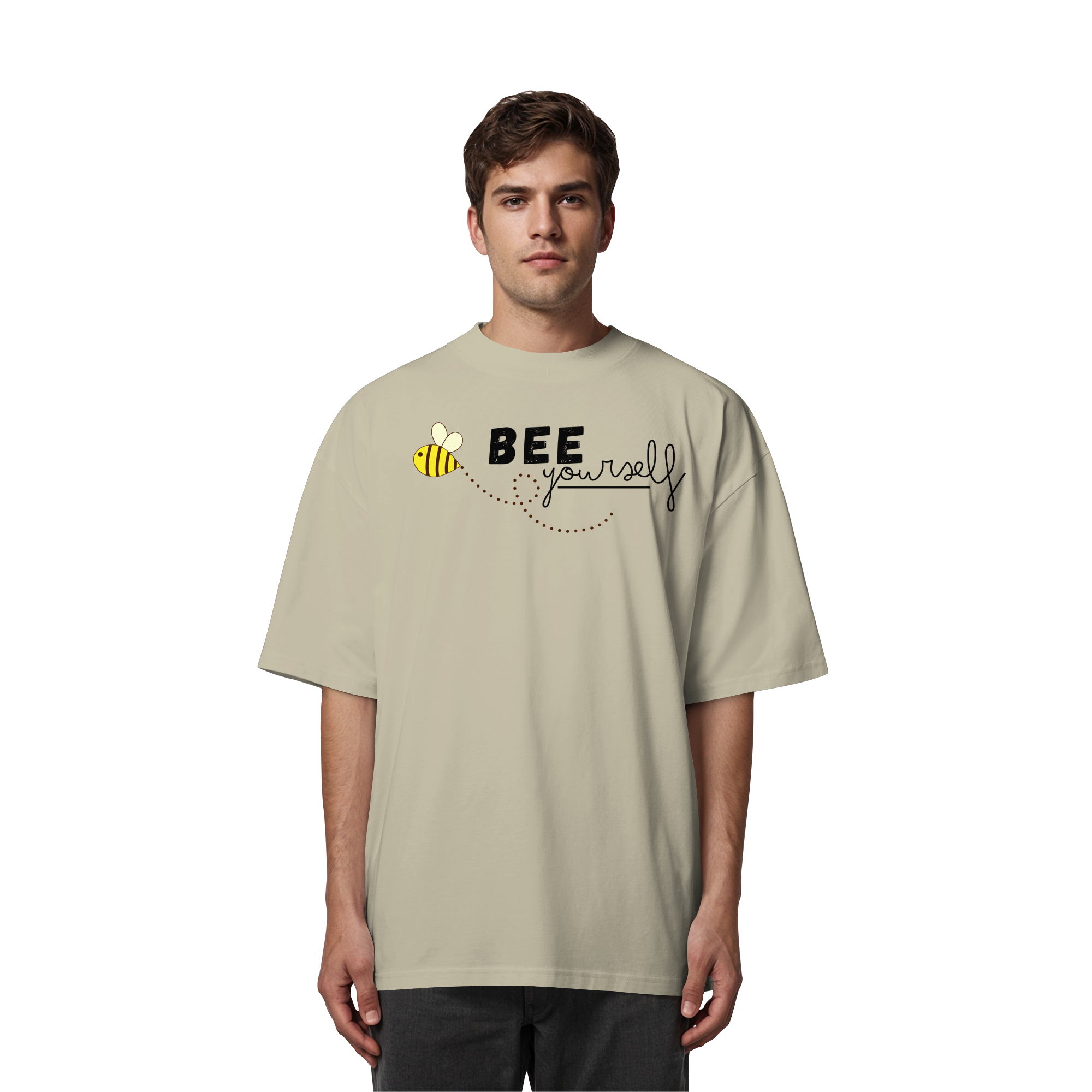 Bee yourself "Léon Edition" - Organic Oversize Shirt