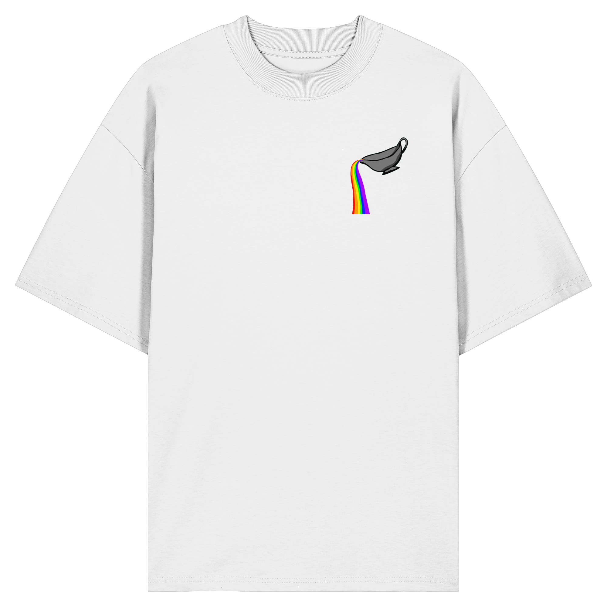 Regenbogen Soße: Sauciere - Organic Oversize Shirt