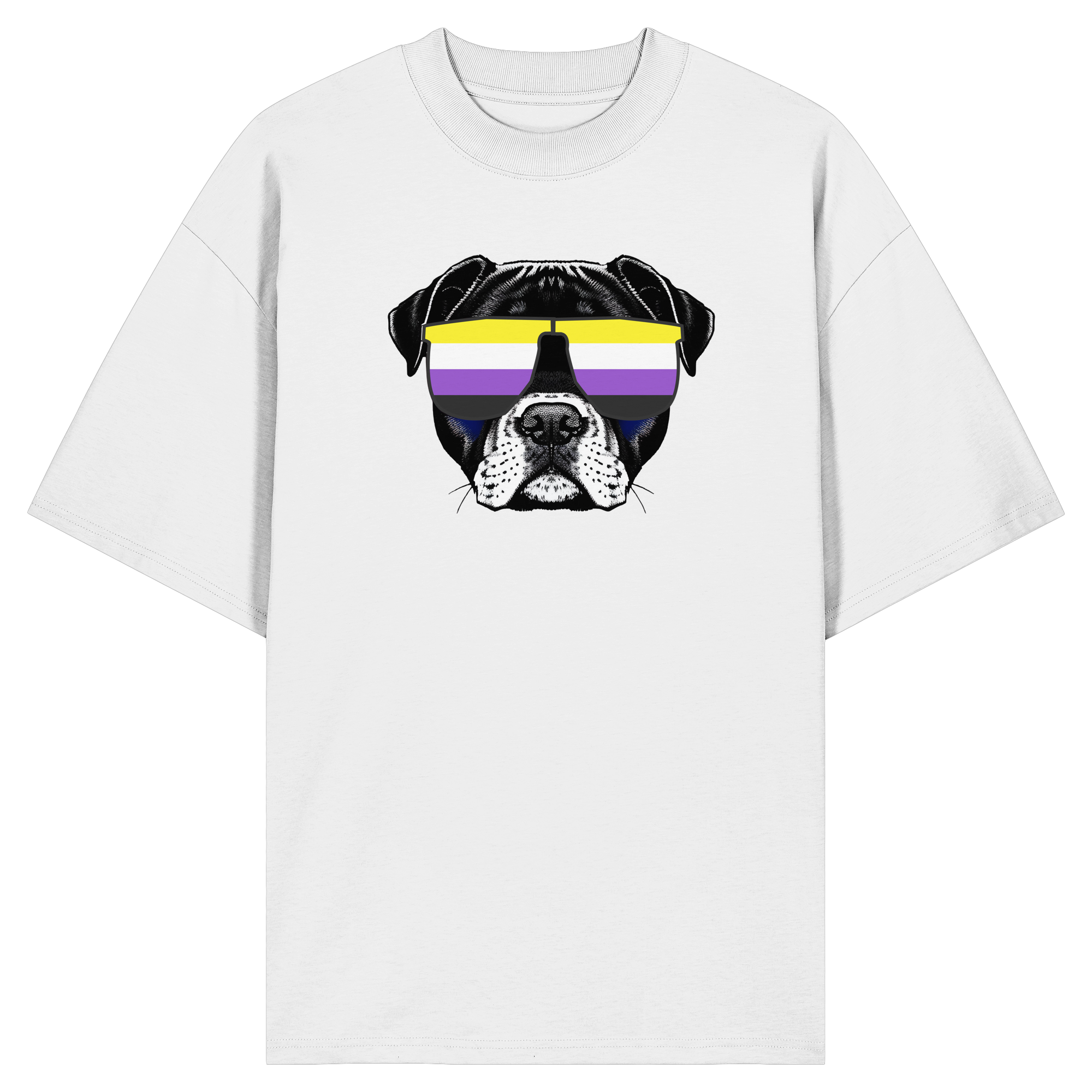 Nonbinary Doggo - Organic Oversize Shirt