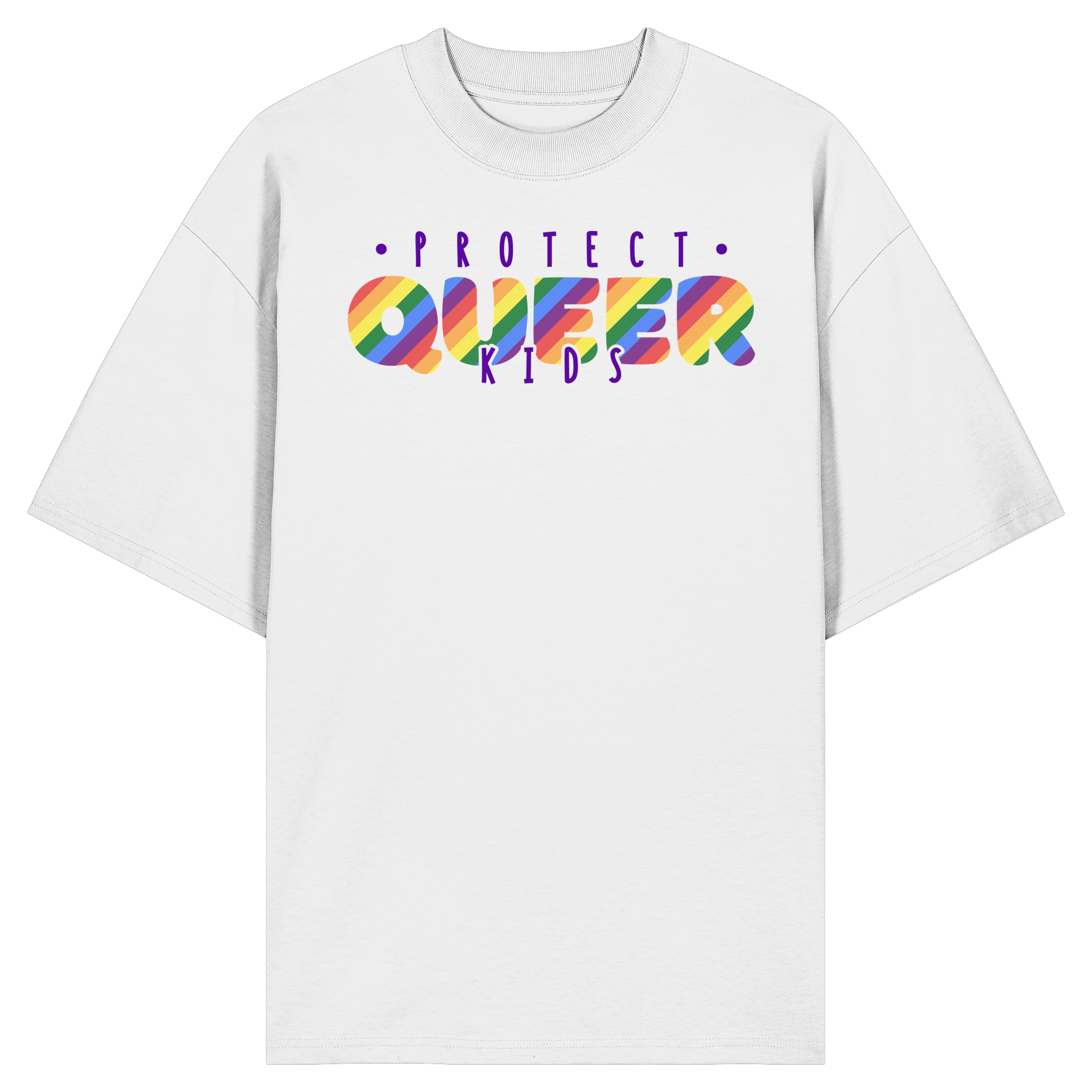 Protect Queer Kids - Organic Oversize Shirt