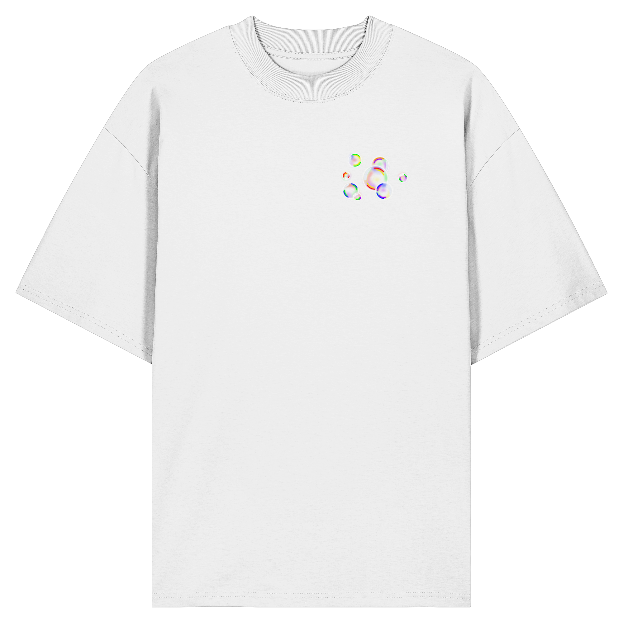 Regenbogen Seifenblasen - Organic Oversize Shirt
