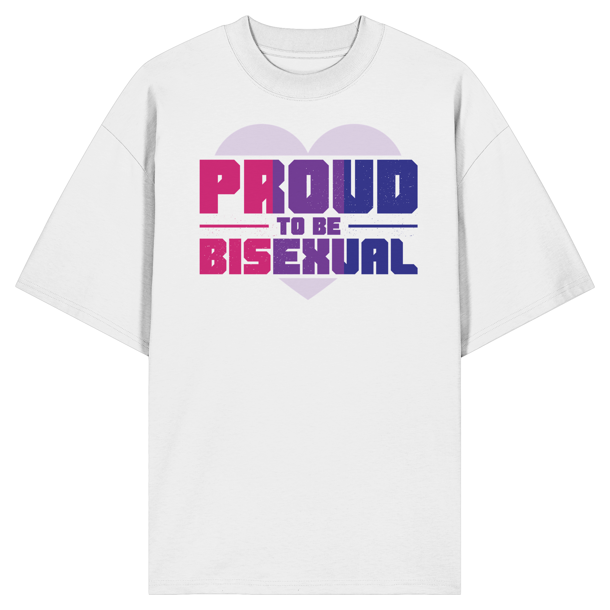 Proud to be Bisexual - Organic Oversize Shirt