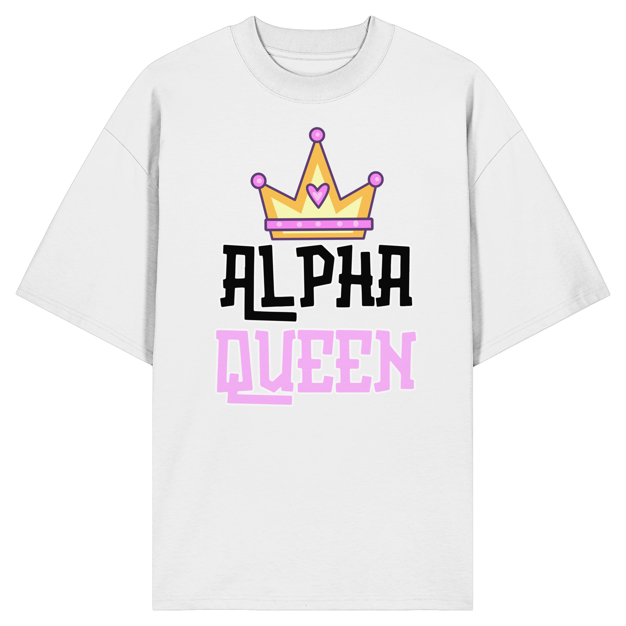 Alpha Queen - Organic Oversize Shirt