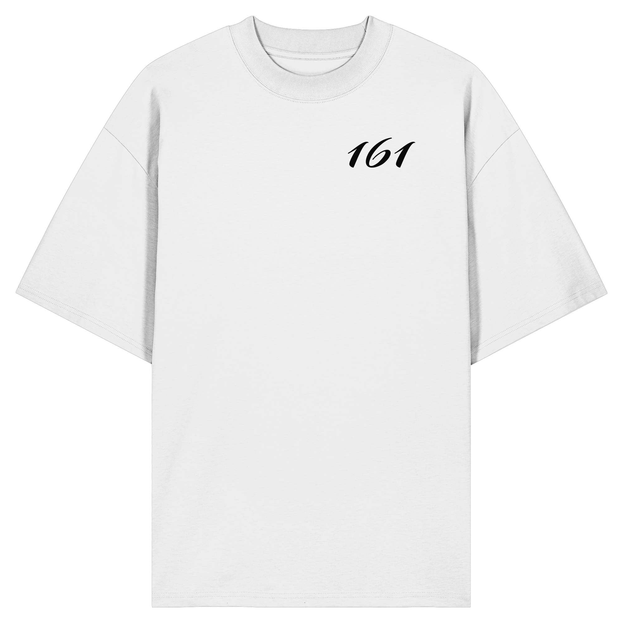 the world is a better place with anti fascism - Organic Oversize Shirt
