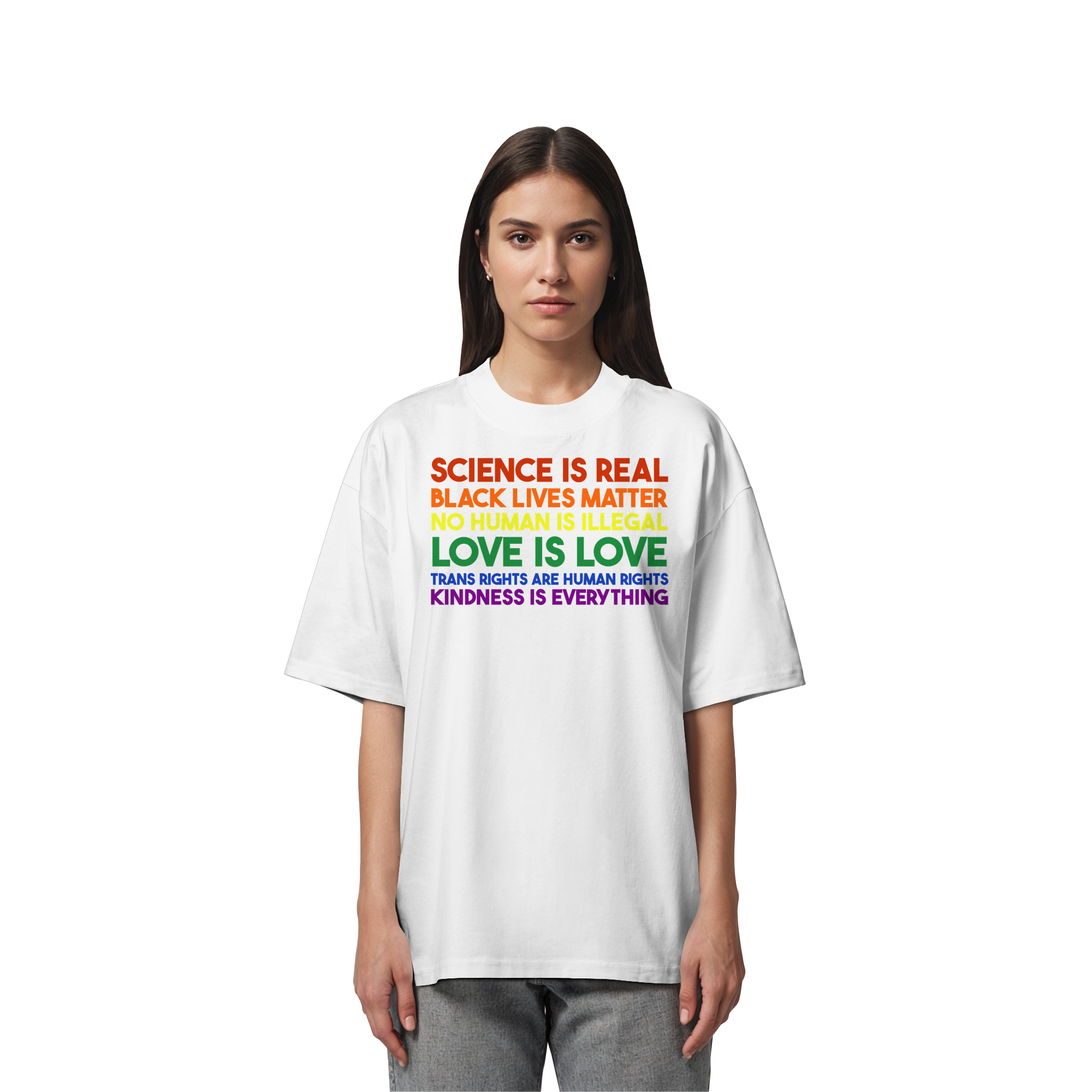 Kindness is Everything - Organic Oversize Shirt