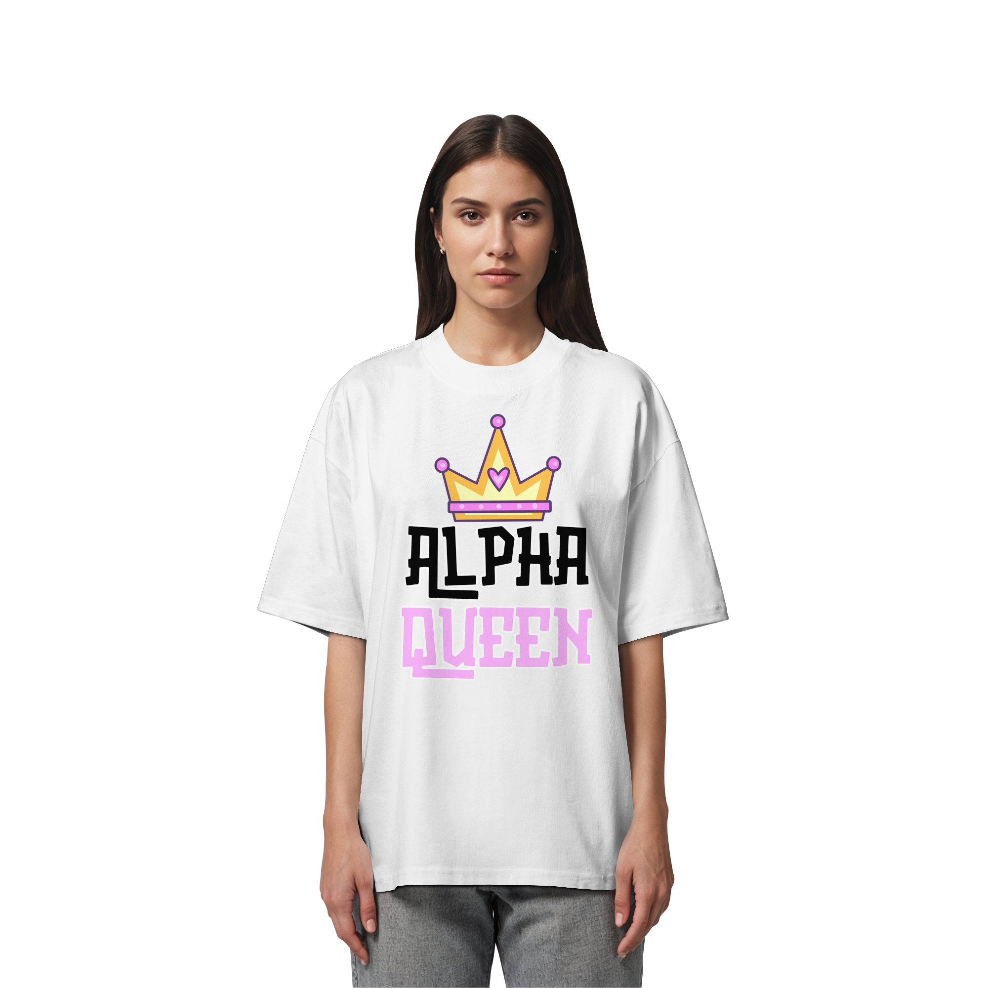 Alpha Queen - Organic Oversize Shirt