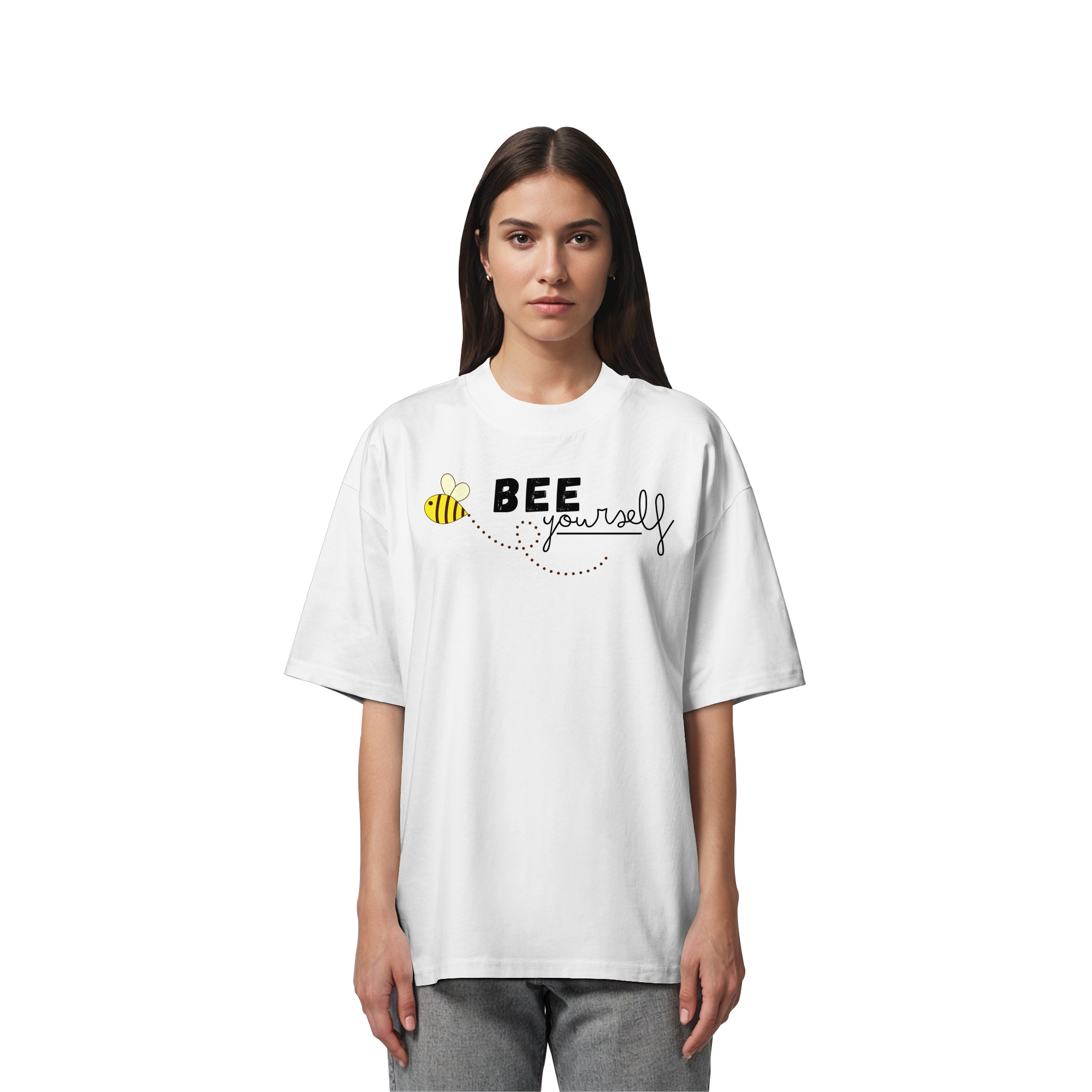 Bee yourself "Léon Edition" - Organic Oversize Shirt