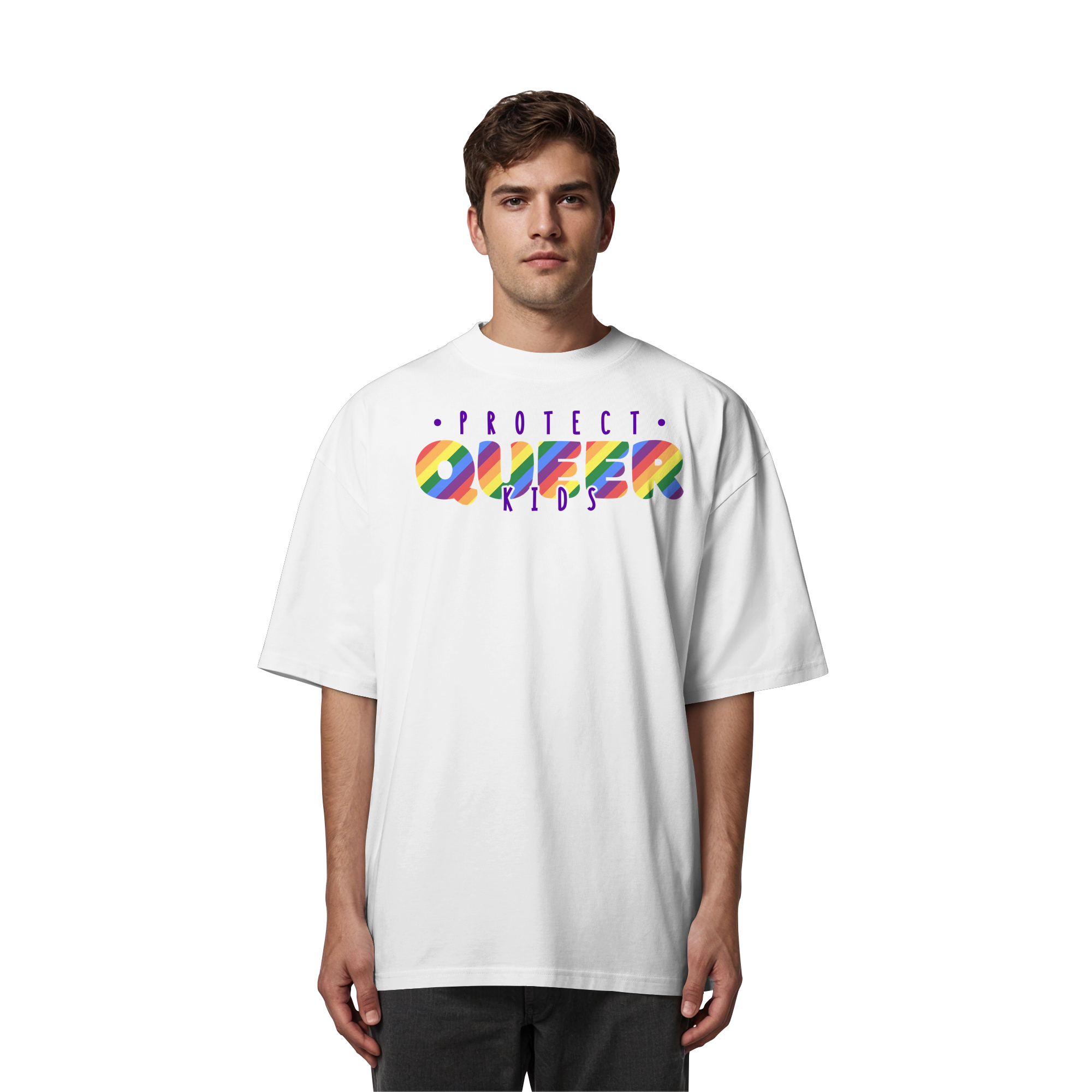 Protect Queer Kids - Organic Oversize Shirt