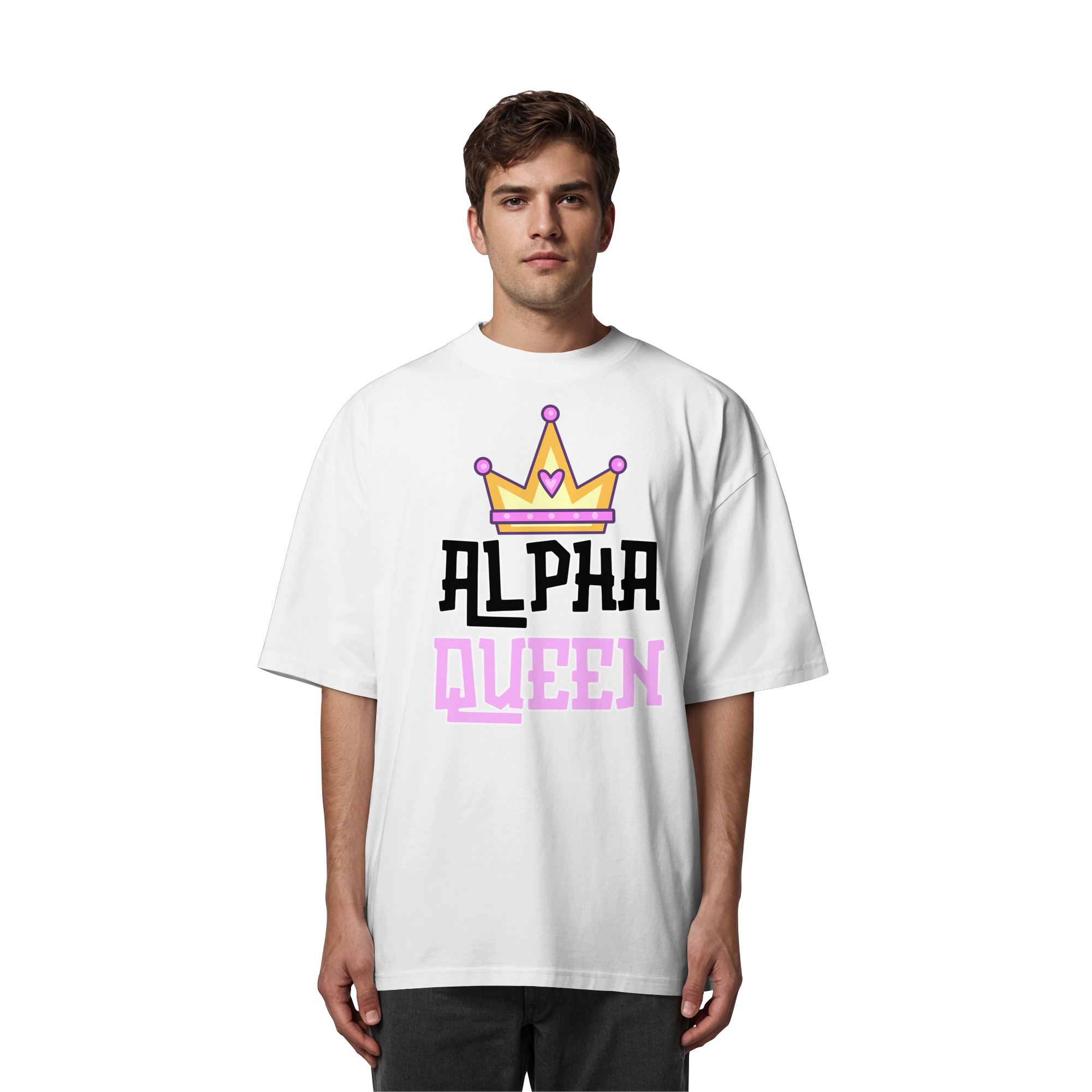 Alpha Queen - Organic Oversize Shirt