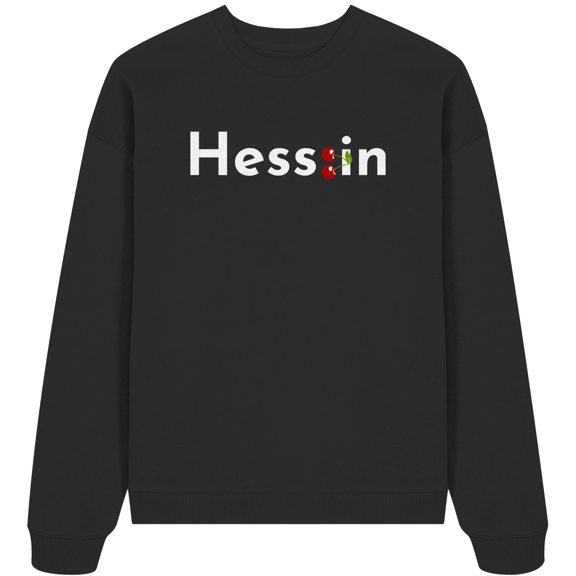 Hess:in "Kirschen Edition" - Organic Oversize Sweatshirt