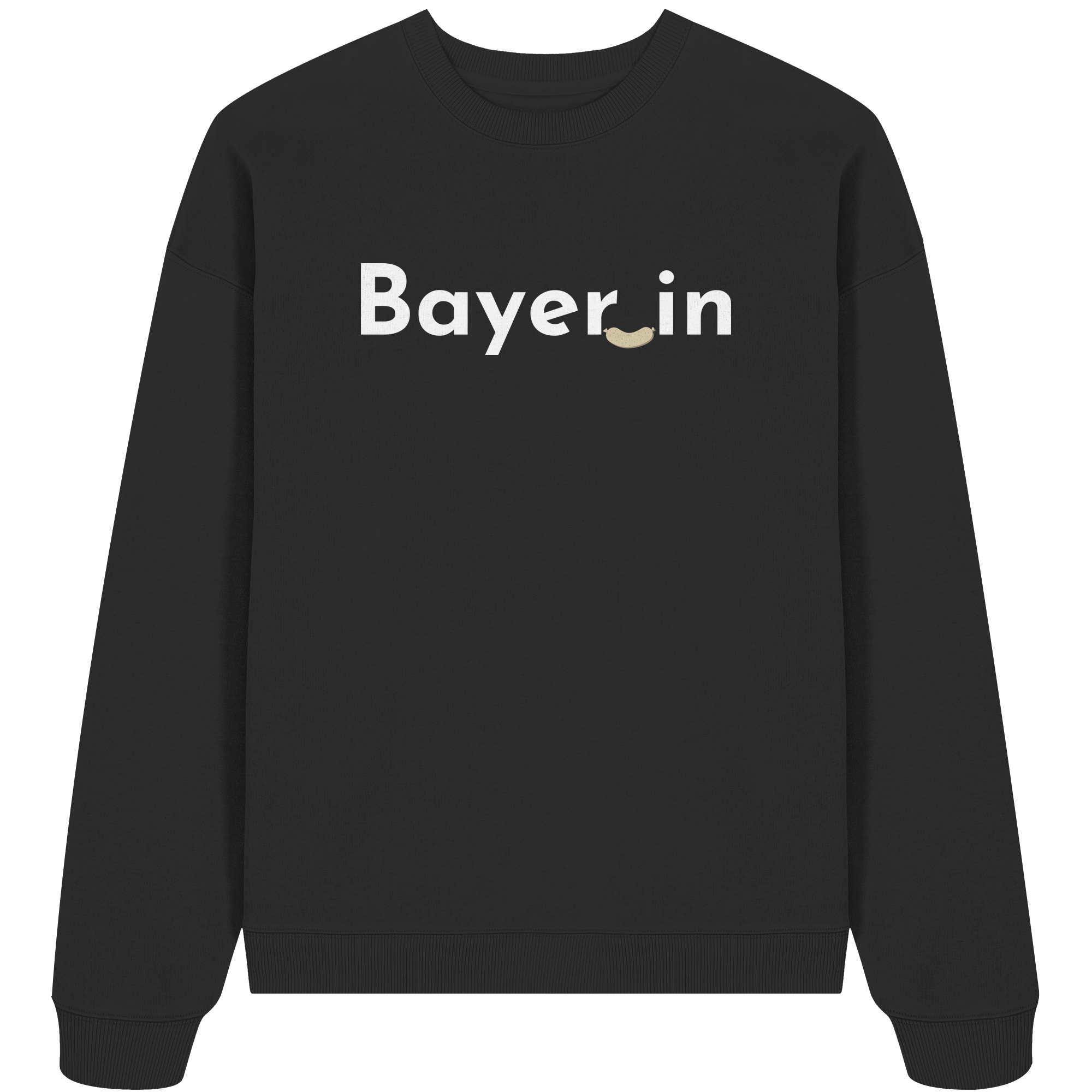 Bayer_in "Weißwurst-Edition" - Organic Oversize Sweatshirt