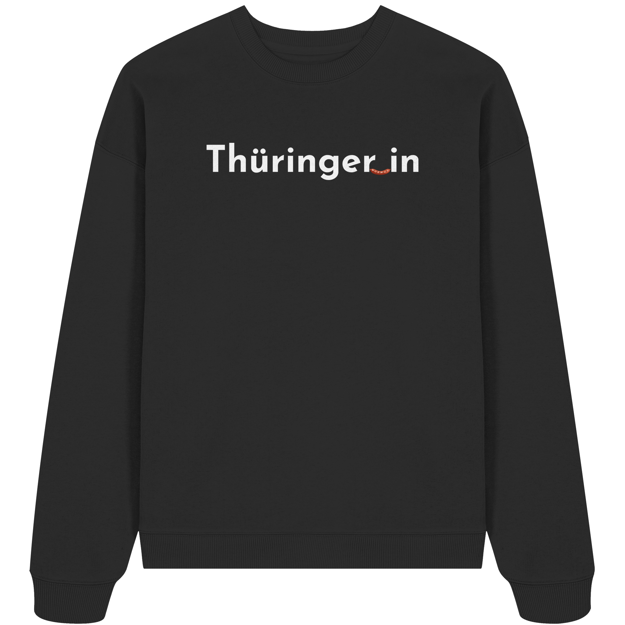 Thüringer_in "Rostbratwurst Edition" - Organic Oversize Sweatshirt