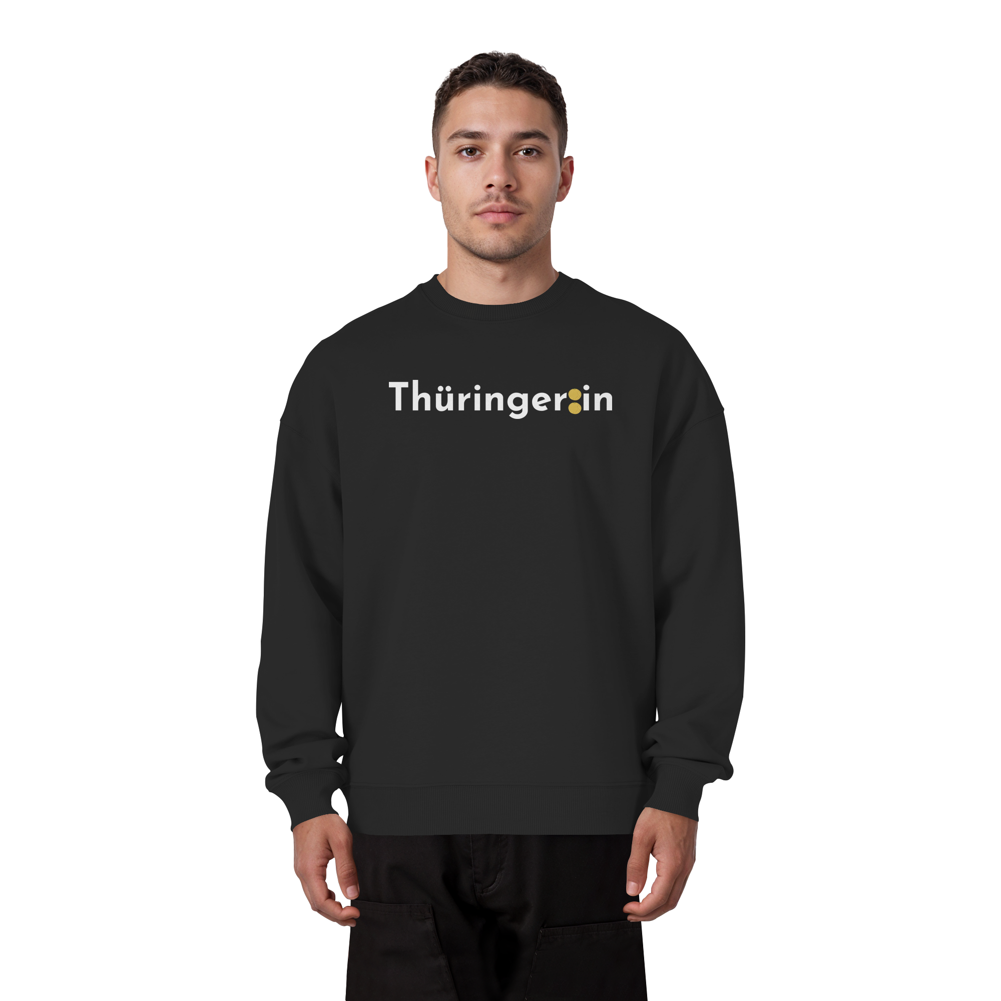 Thüringer:in "Klöße Edition" - Organic Oversize Sweatshirt