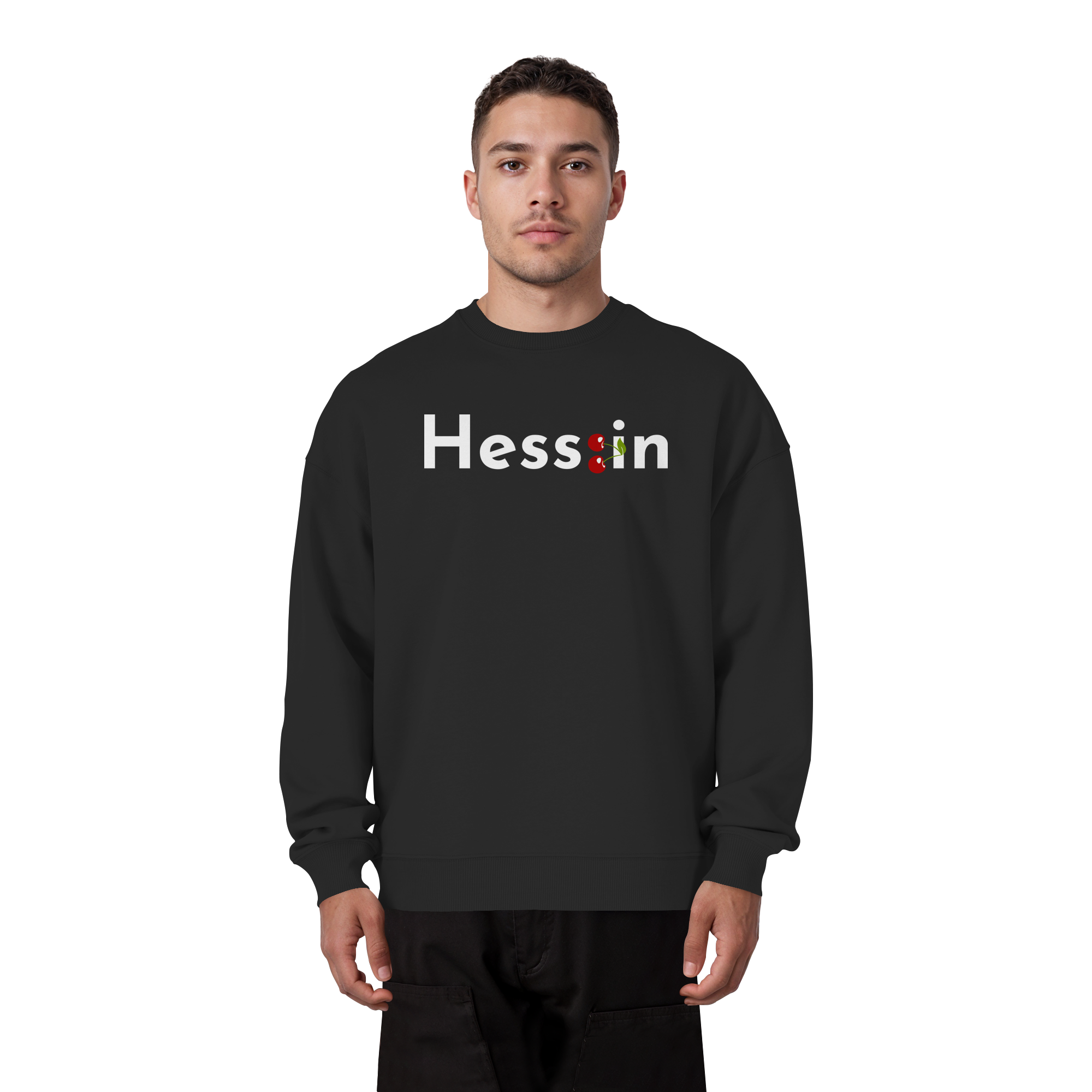 Hess:in "Kirschen Edition" - Organic Oversize Sweatshirt