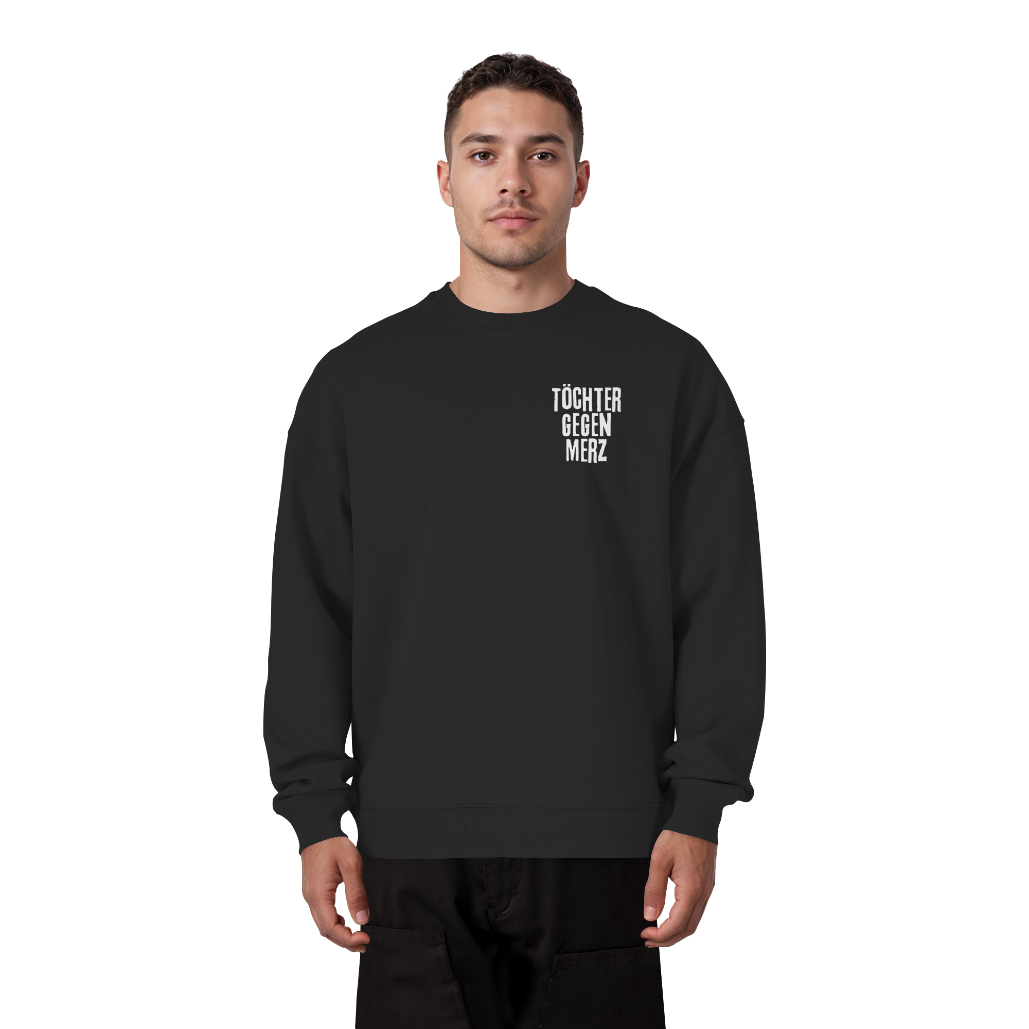 Töchter gegen Merz - Organic Oversize Sweatshirt