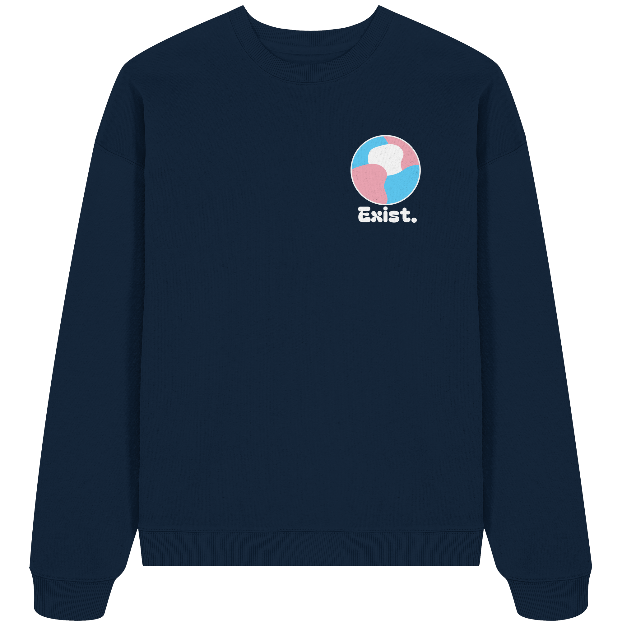 Exist "Trans Edition" - Organic Oversize Sweatshirt