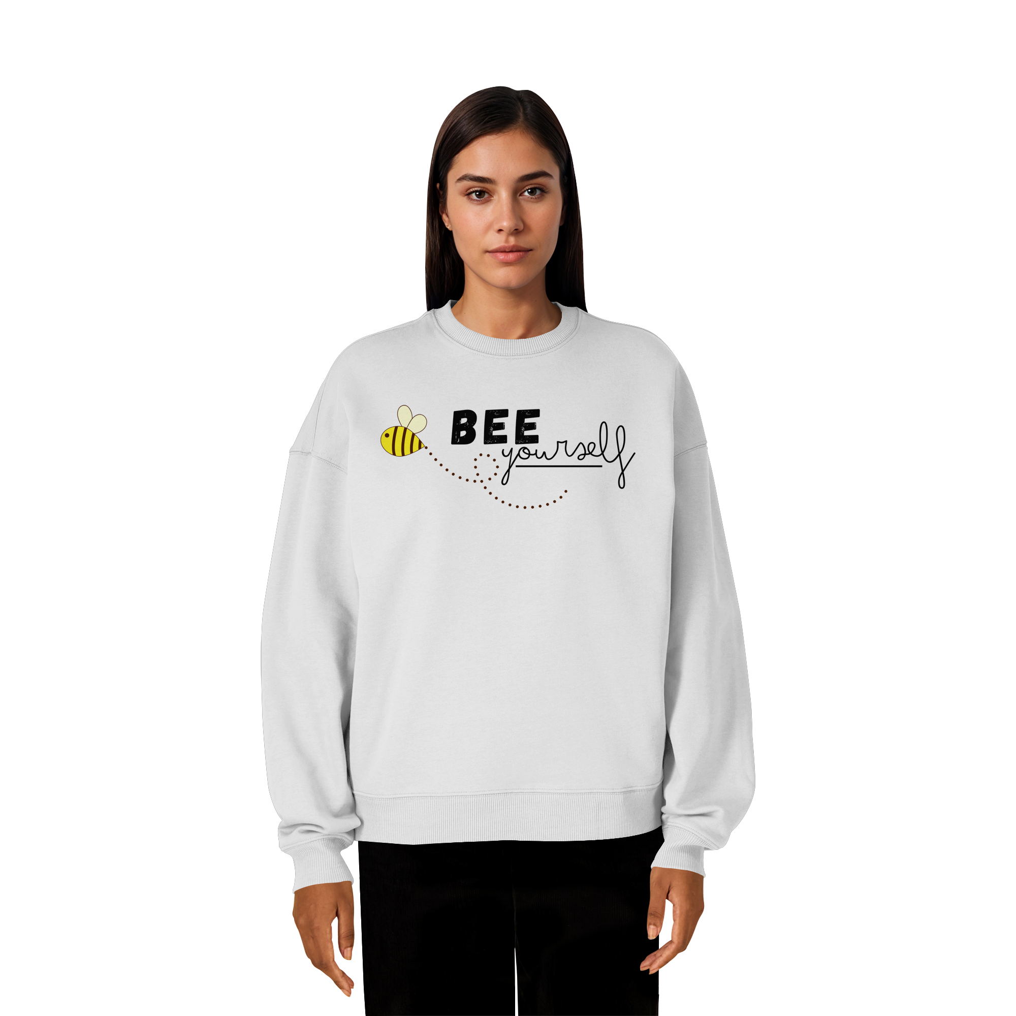 Bee yourself "Léon Edition" - Organic Oversize Sweatshirt