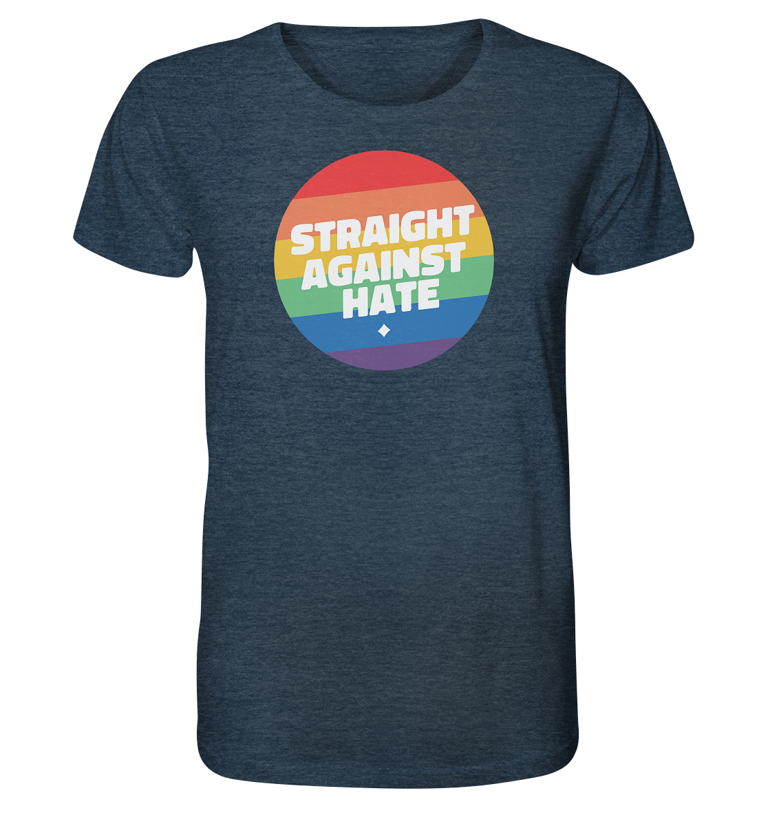Straight Against Hate Badge Unisex Shirt